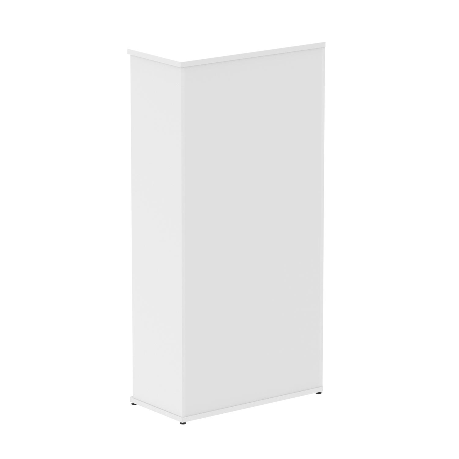Impulse 1600mm Bookcase White