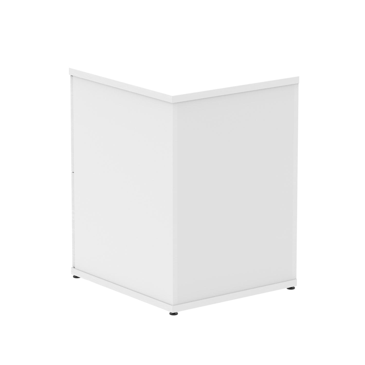 Impulse 2 Drawer Filing Cabinet White
