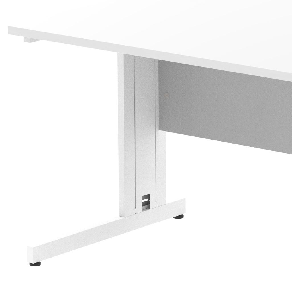 Impulse Cable Management Cartridge for Cantilever Leg White - Set of 2 Impulse Cable Management Cartridge for Cantilever Leg White - Set of 2