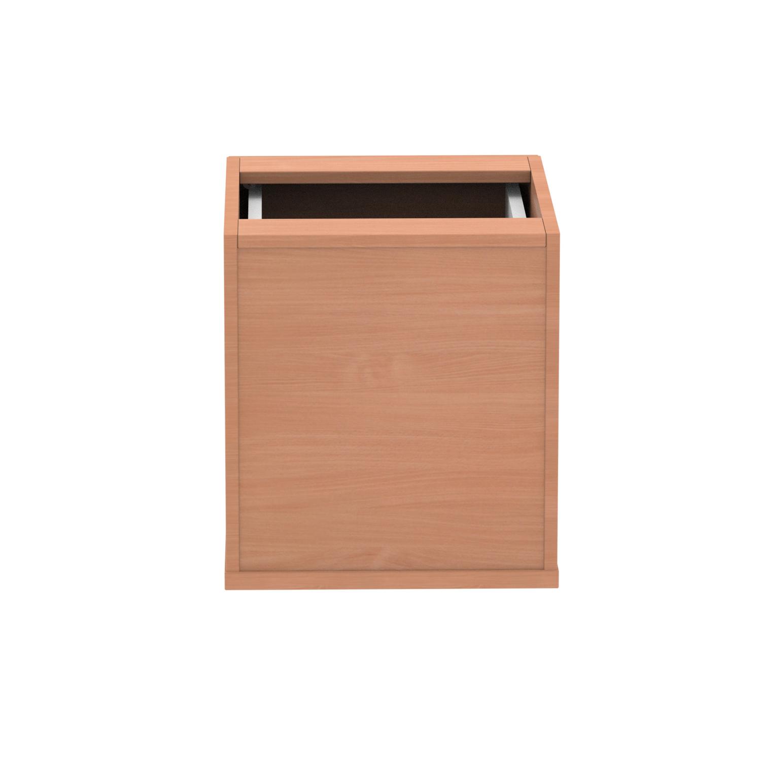 Impulse 2 Drawer Fixed Pedestal Beech