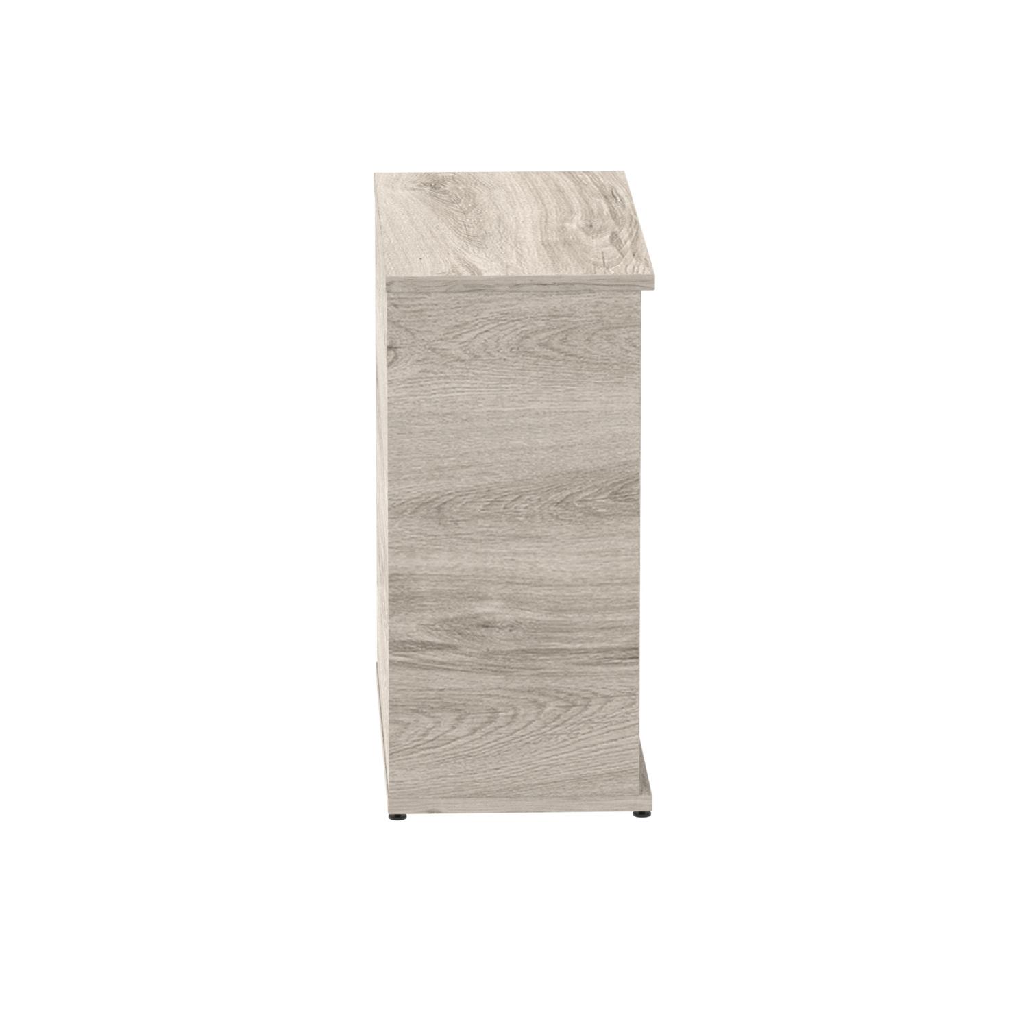 Impulse 800mm Bookcase Grey Oak