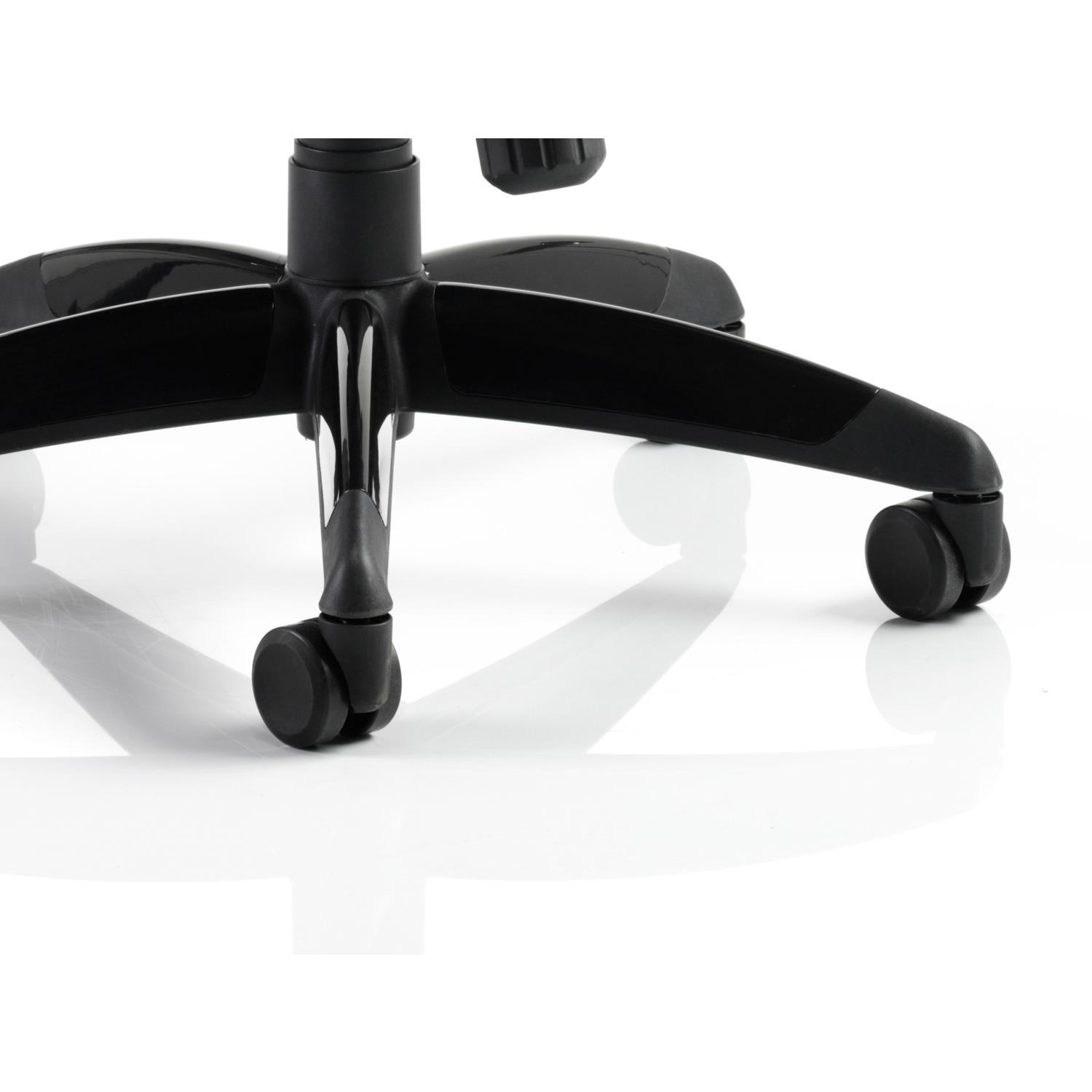 Stealth Shadow Ergo Posture Chair Black Airmesh Seat And Mesh Back With Arms And Headrest