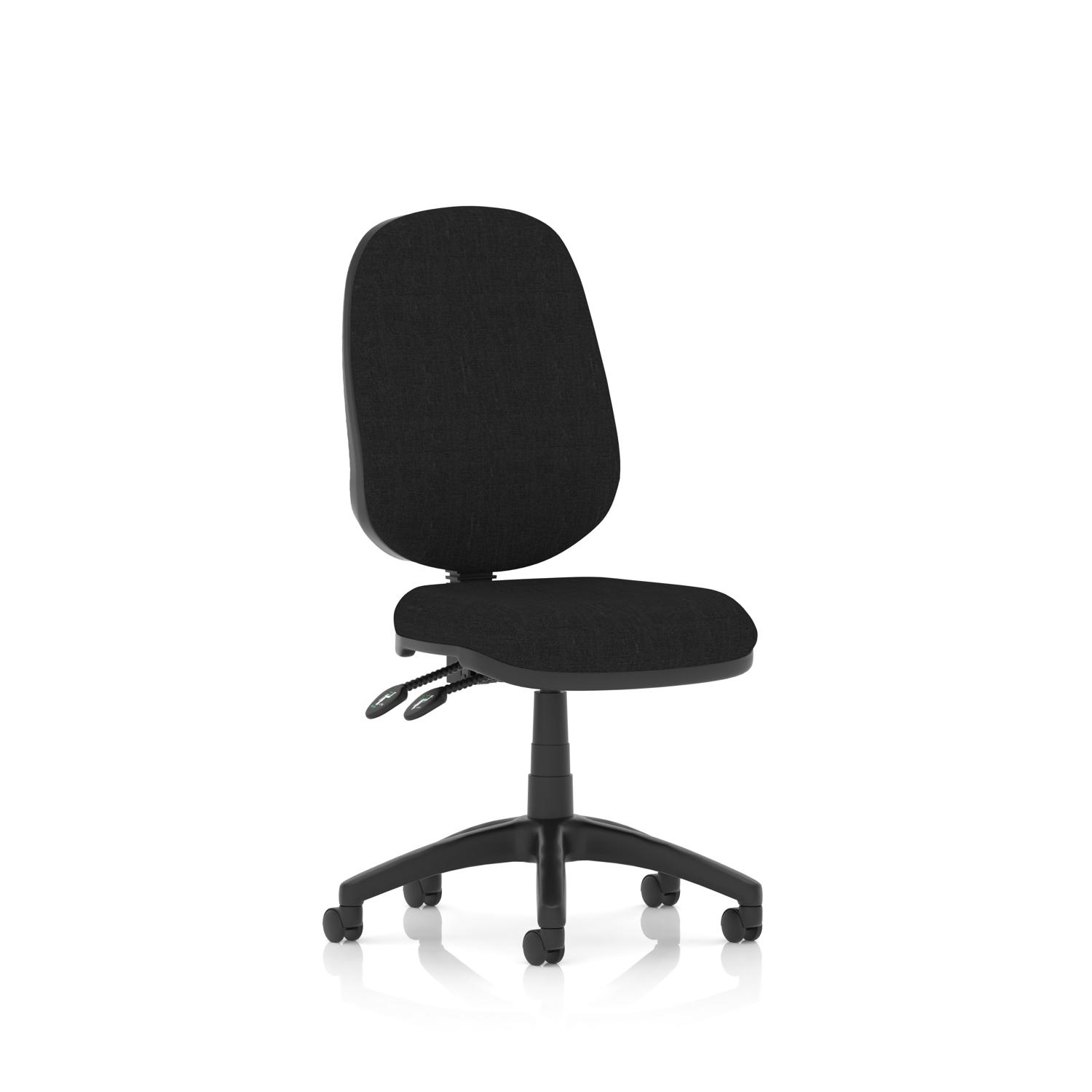 Luna II Lever Task Operator Chair Black