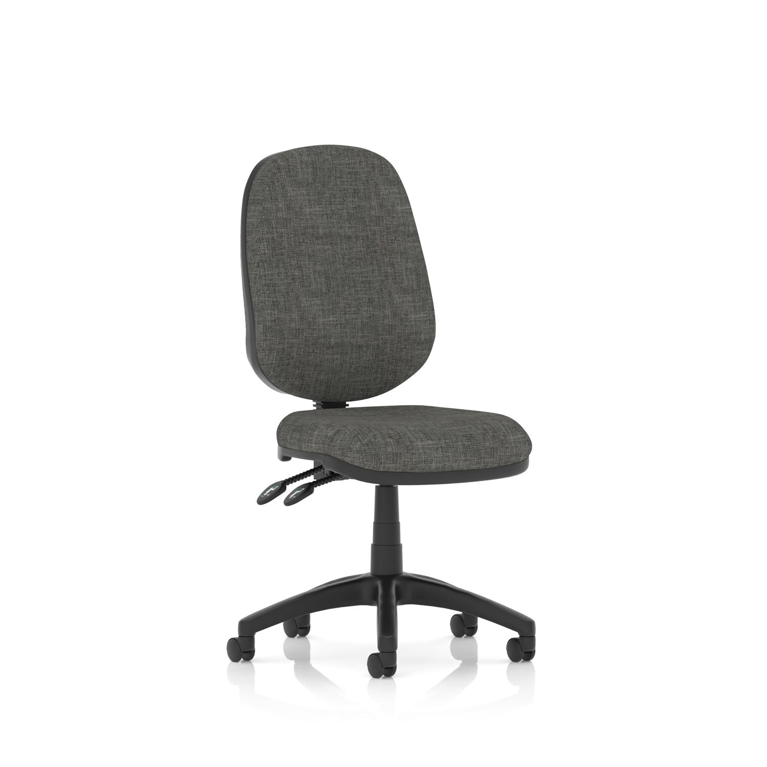 Luna II Lever Task Operator Chair Charcoal