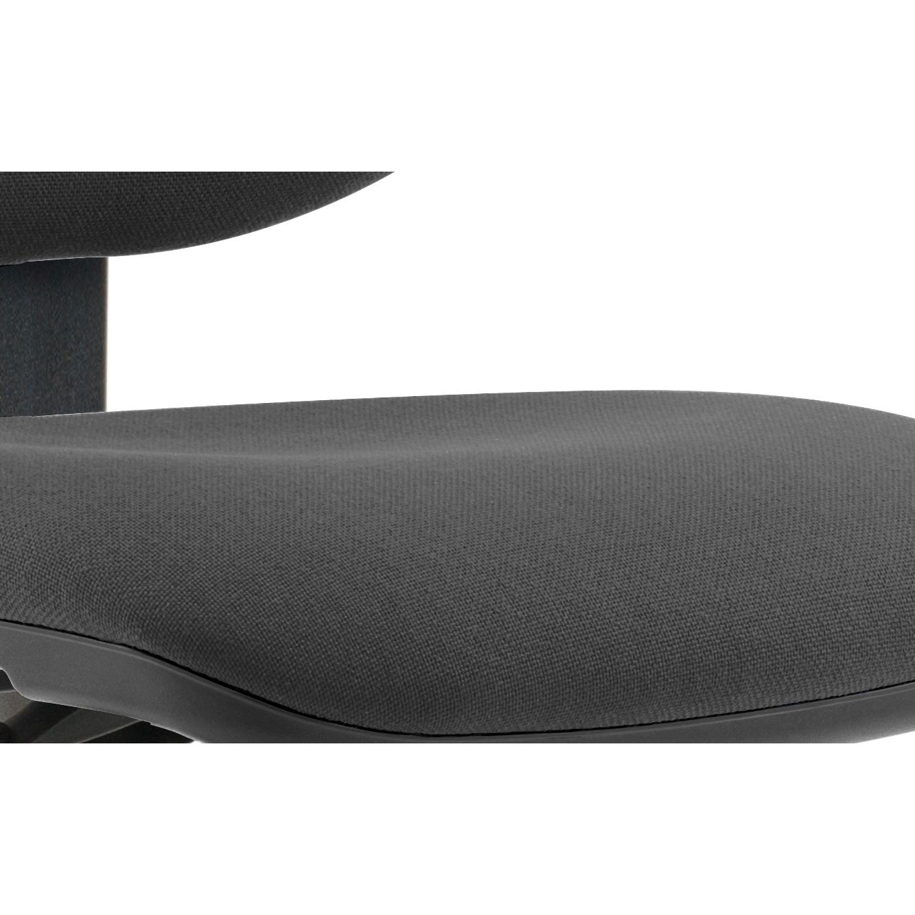 Luna II Lever Task Operator Chair Charcoal