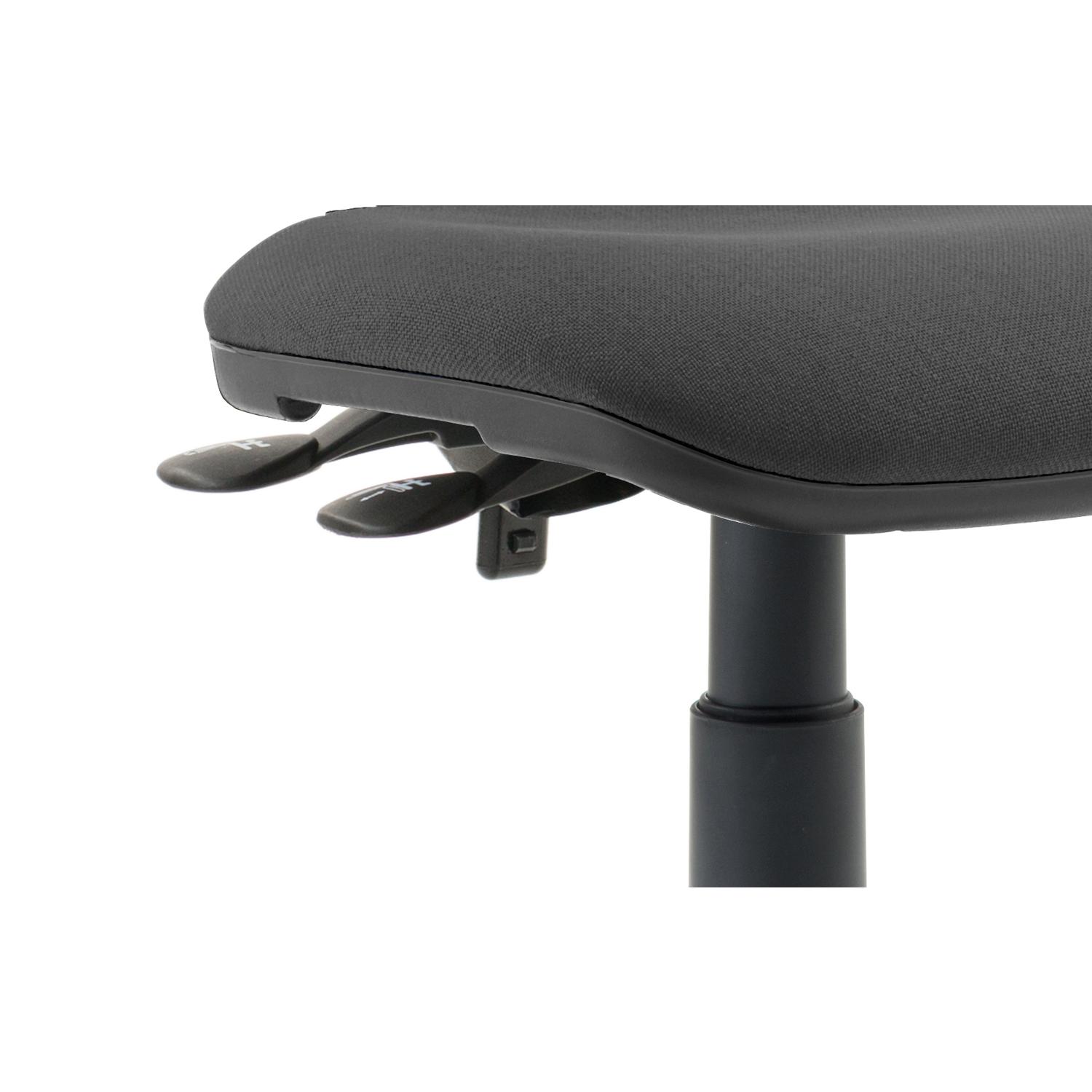 Luna II Lever Task Operator Chair Charcoal