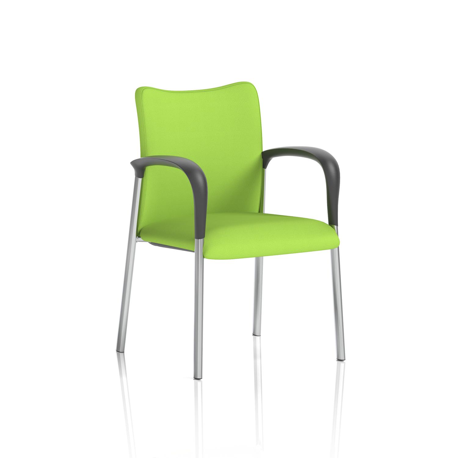 Academy Visitor With Arms Bespoke Colour Back And Seat Myrrh Green