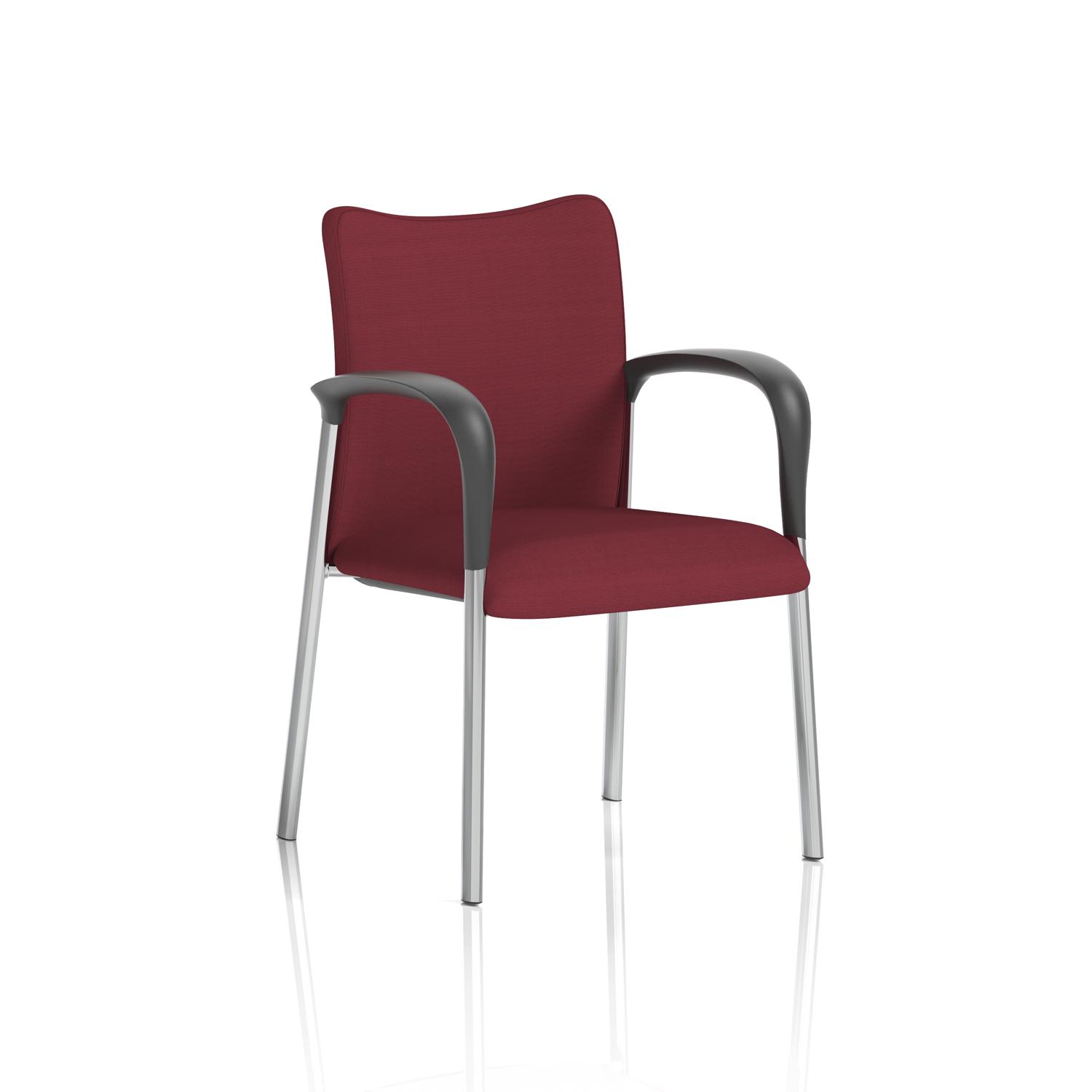 Academy Visitor With Arms Bespoke Colour Back And Seat Ginseng Chilli