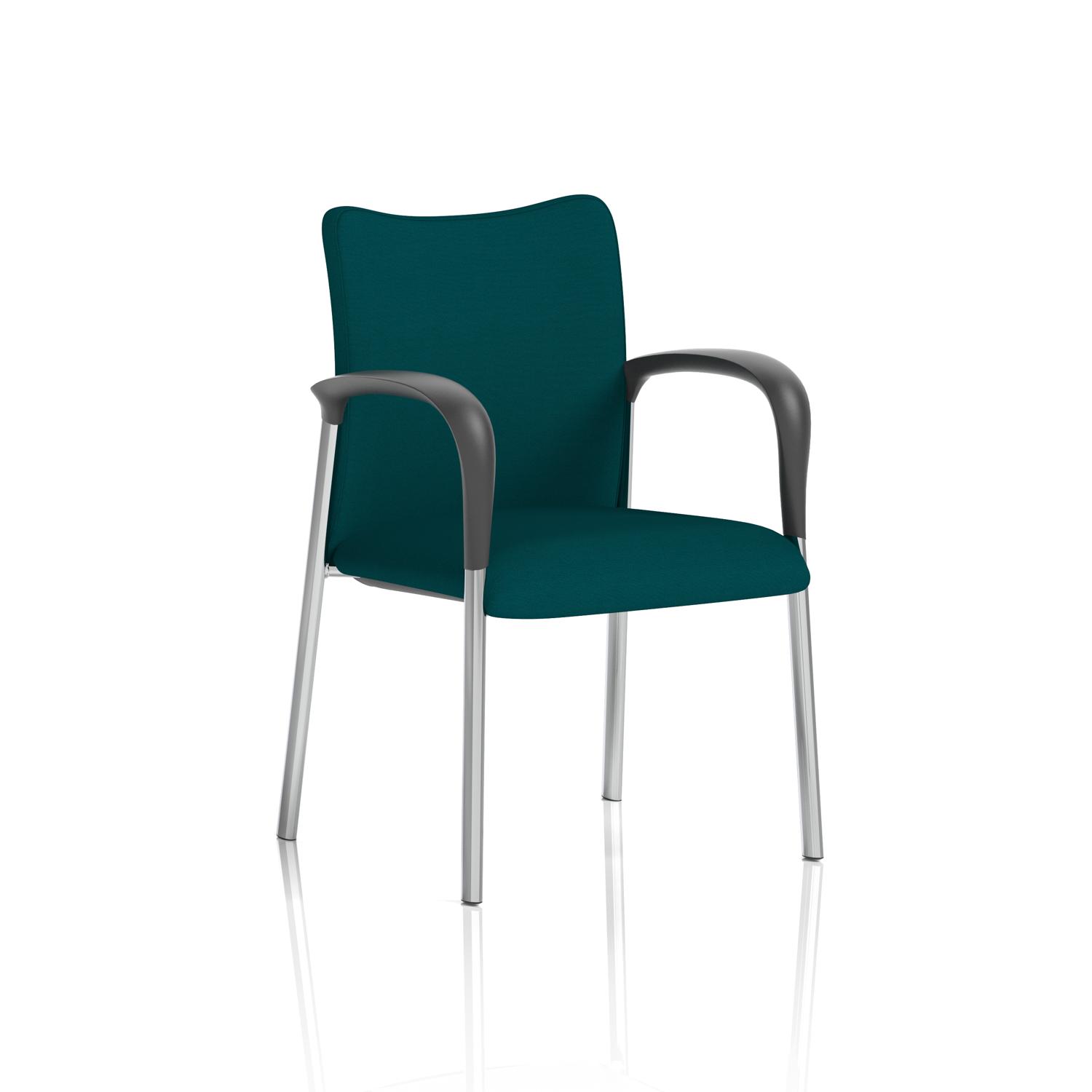 Academy Visitor With Arms Bespoke Colour Back And Seat Maringa Teal