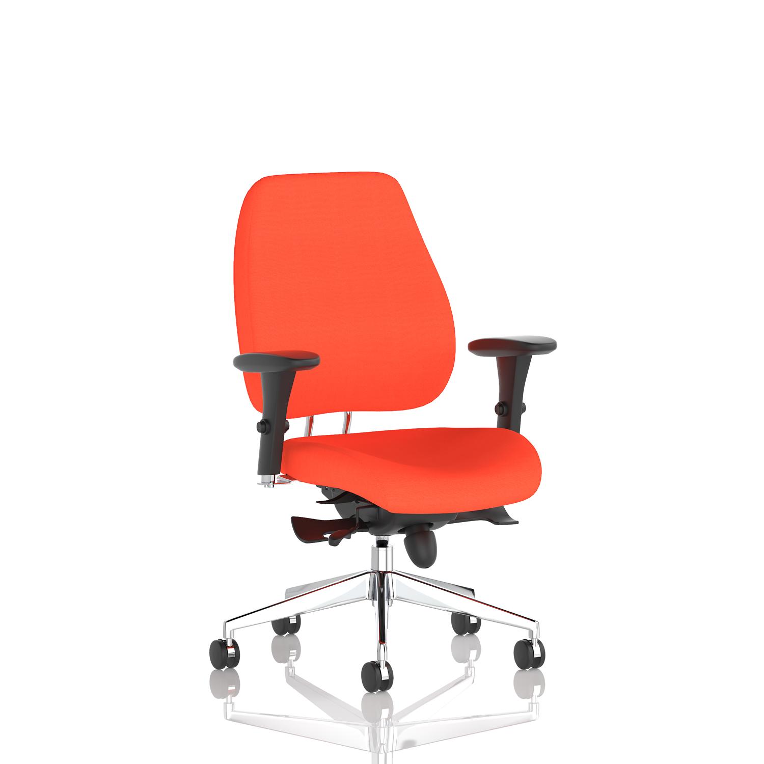 Chiro Plus Bespoke Colour Back And Seat Tabasco Orange