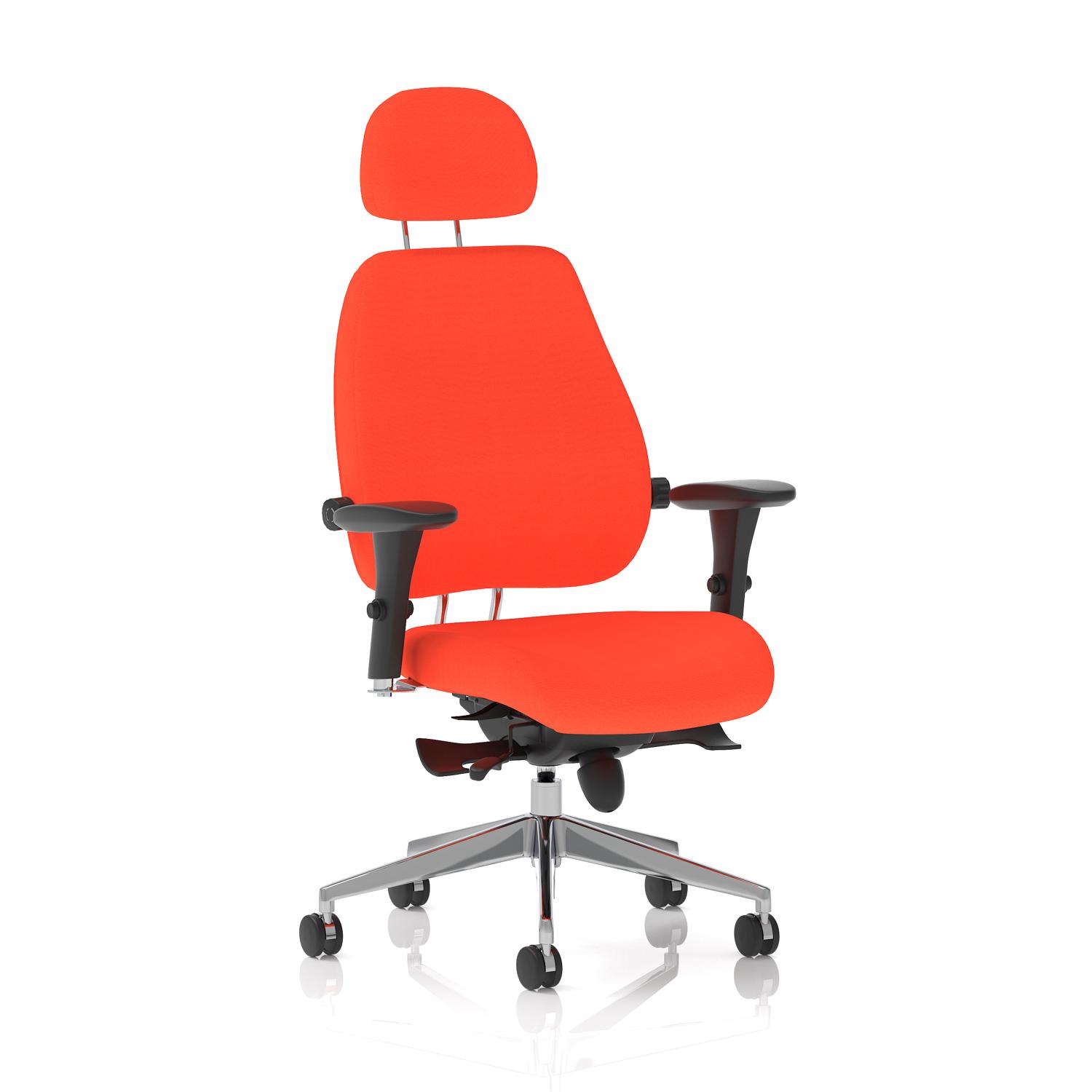 Chiro Plus Ultimate Bespoke Colour Back And Seat Tabasco Orange