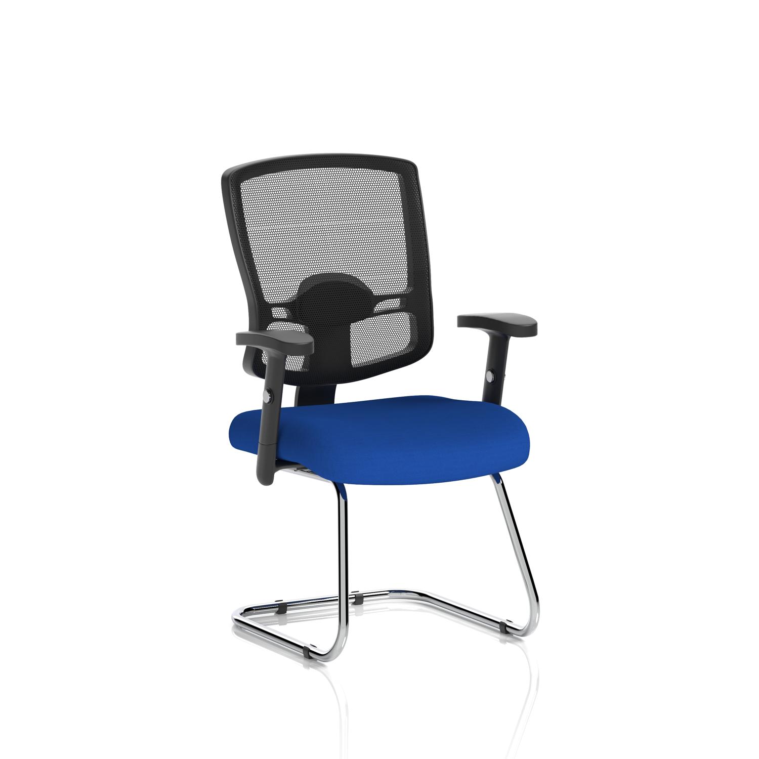 Portland Cantilever Bespoke Colour Seat Stevia Blue