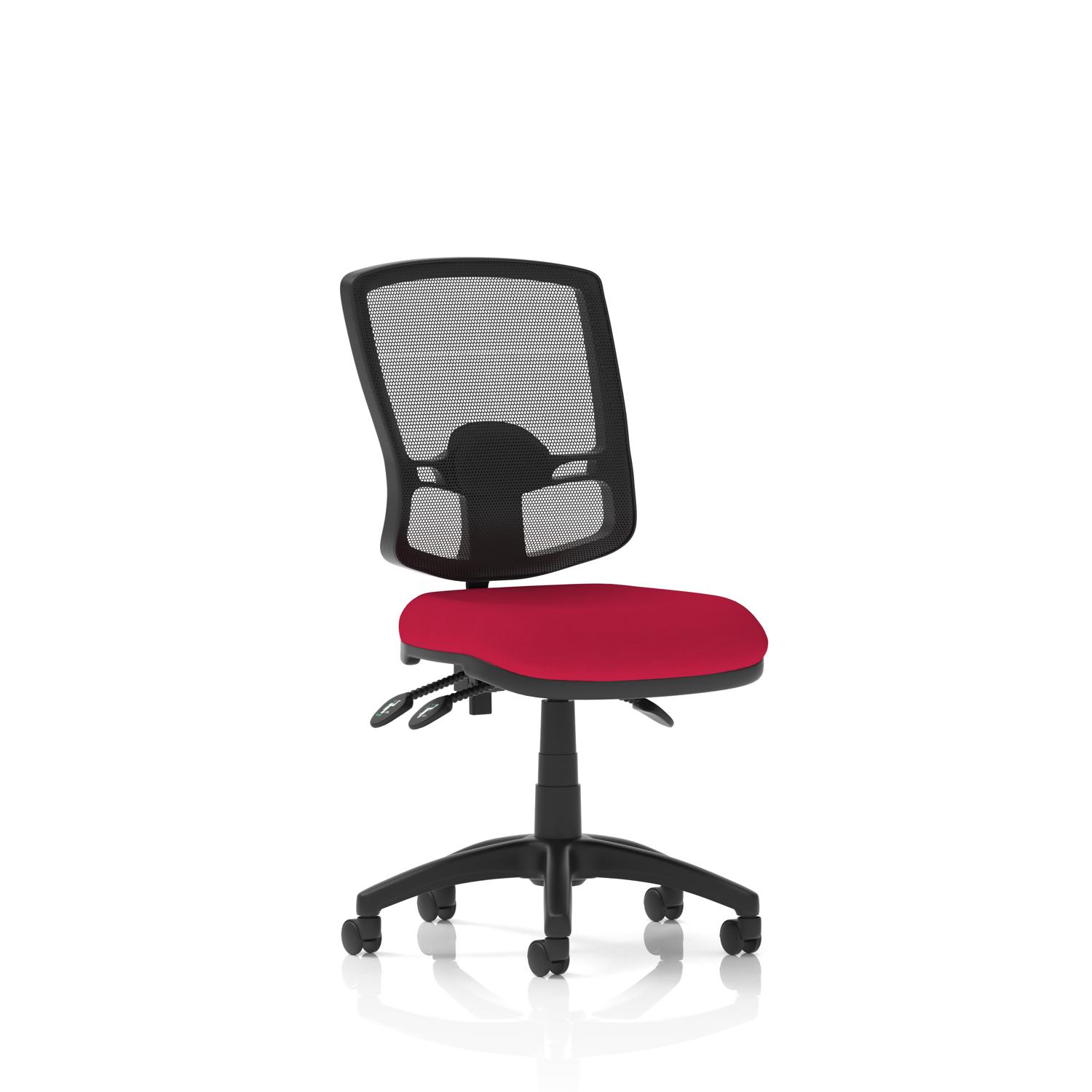 Eclipse Plus III Lever Task Operator Chair Deluxe Mesh Back Bespoke Colour Seat Bergamot Cherry