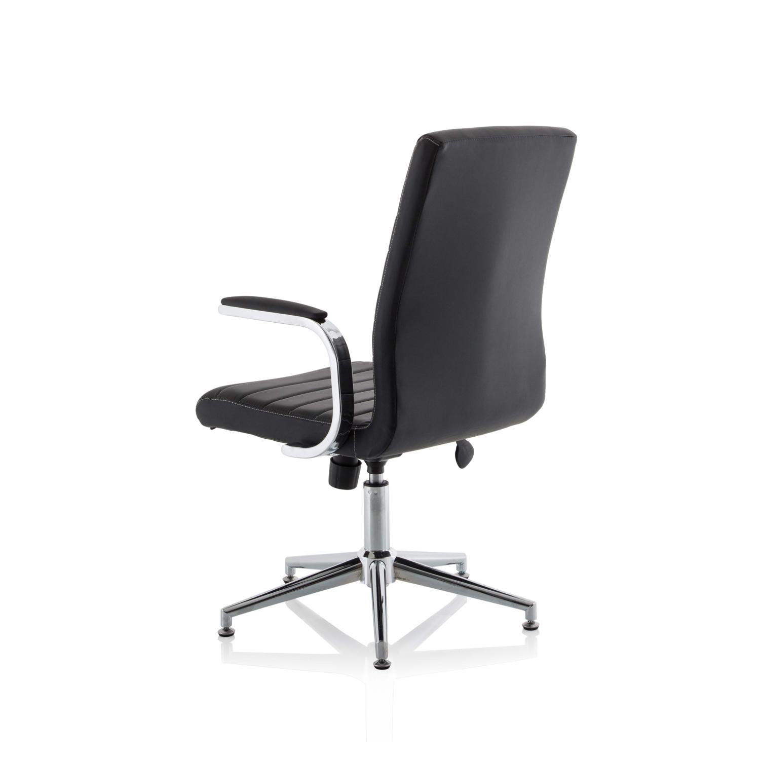 Ezra Executive With Glides Black Leather