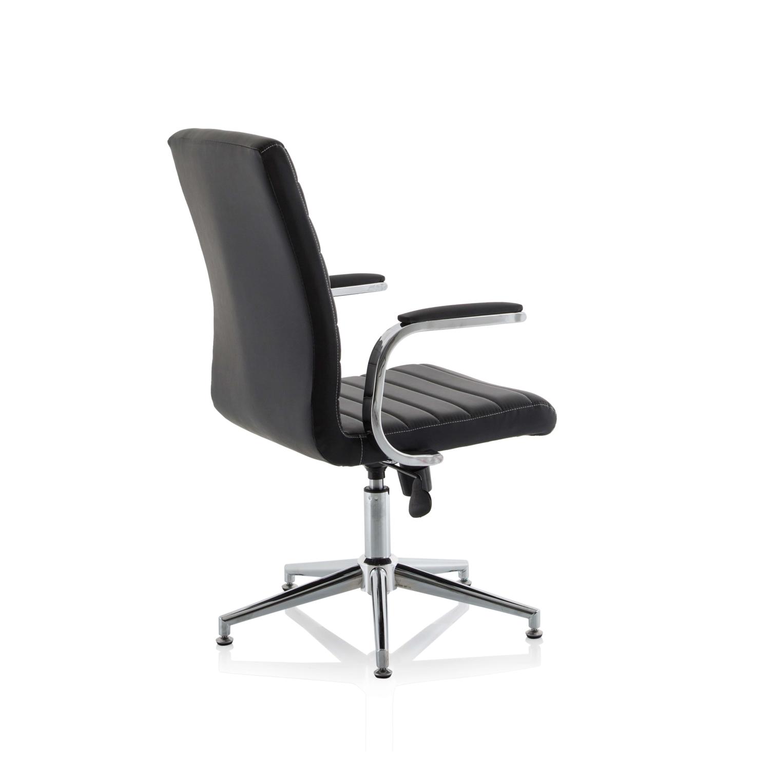 Ezra Executive With Glides Black Leather