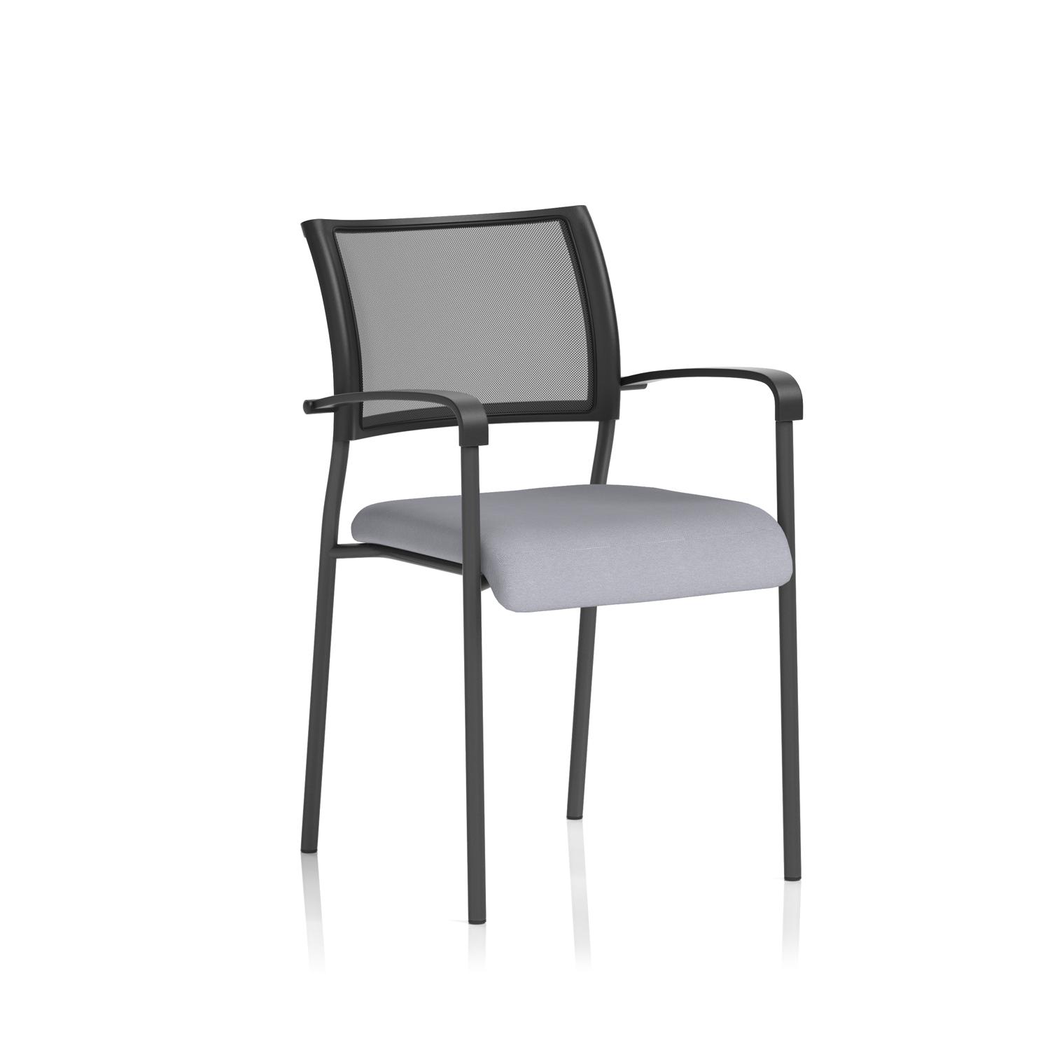 Brunswick Black Frame With Arms Bespoke Colour Seat Quest Shell
