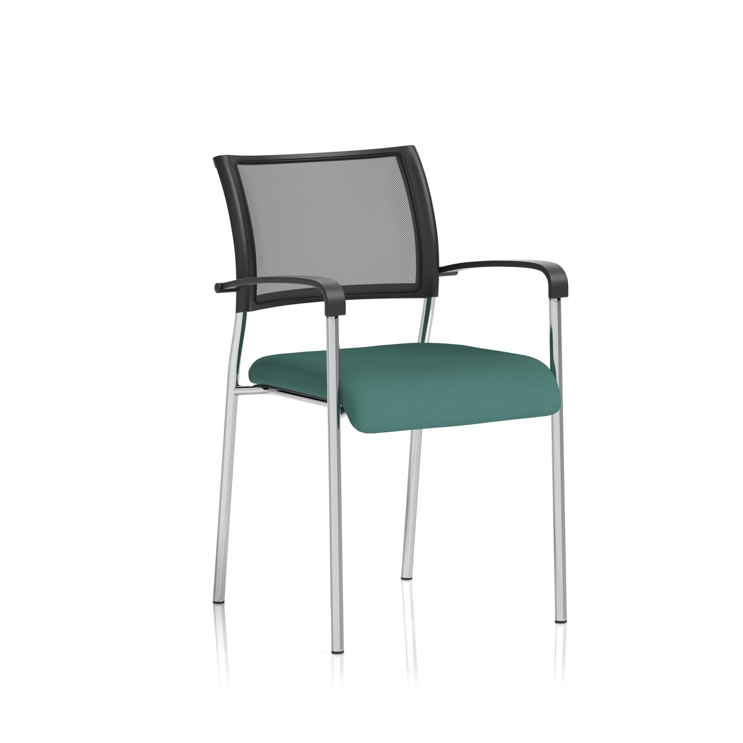 Brunswick Chrome Frame With Arms Bespoke Colour Seat Quest Kelp