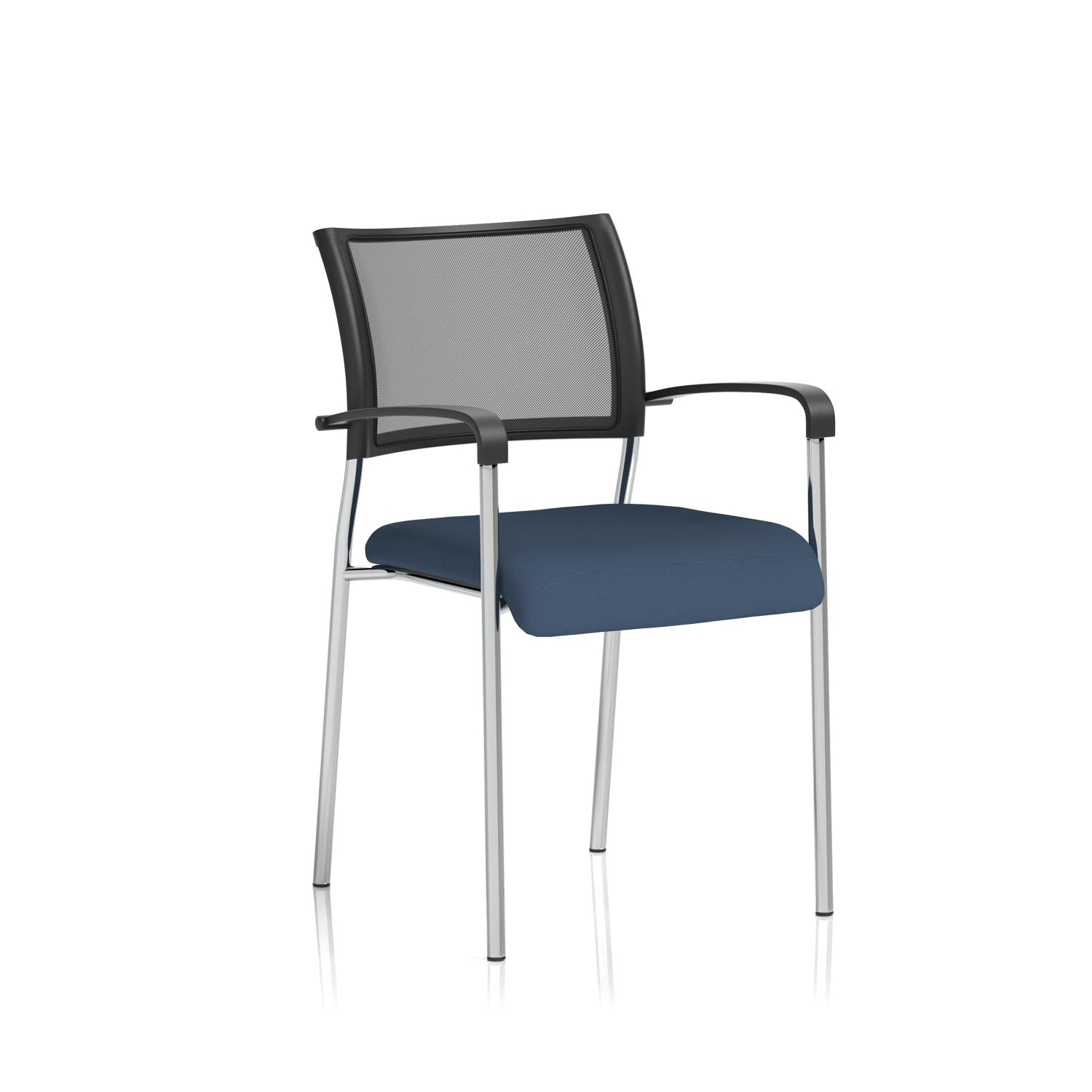 Brunswick Chrome Frame With Arms Bespoke Colour Seat Quest Whelk
