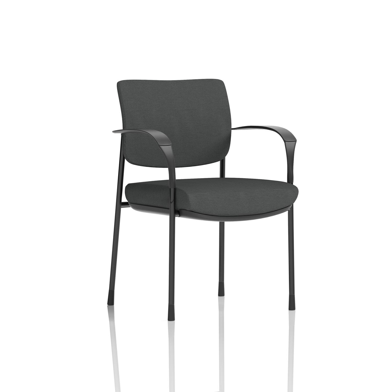 Brunswick Deluxe With Arms Black Frame Bespoke Colour Back And Seat Quest Mussel