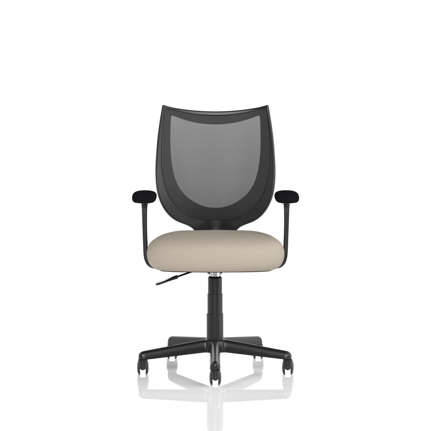 Camden Black Mesh Chair Bespoke Colour Seat Quest Salt