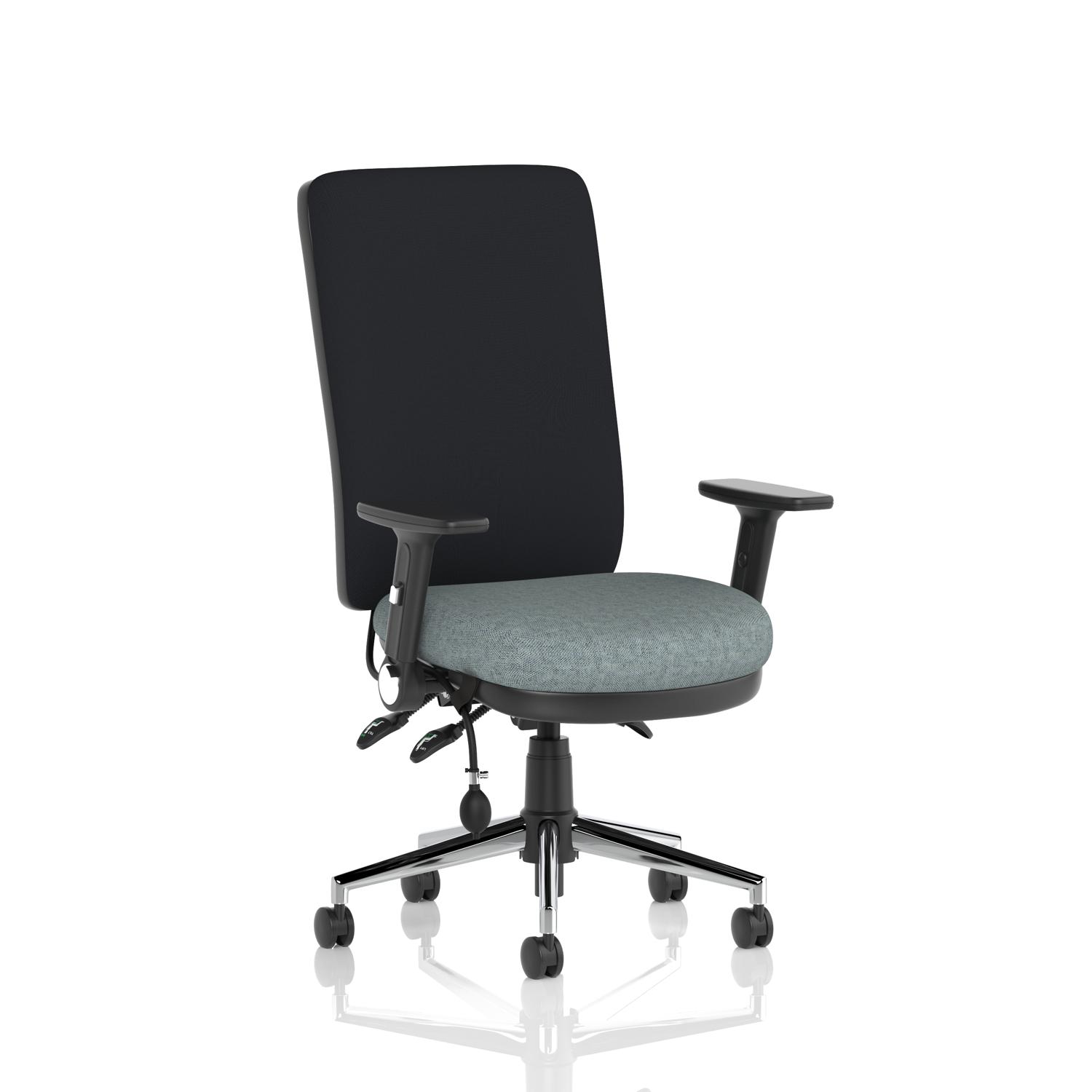 Chiro High Back With Height Adjustable And Folding Arms Bespoke Colour Seat Rivet Tensile Chiro High Back With Height Adjustable And Folding Arms Bespoke Colour Seat Rivet Tensile