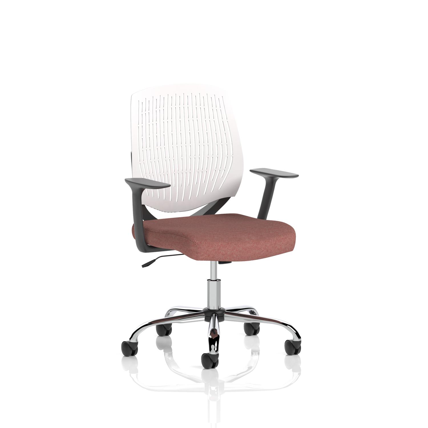 Dura With Arms White Back Bespoke Colour Seat Rivet Forge