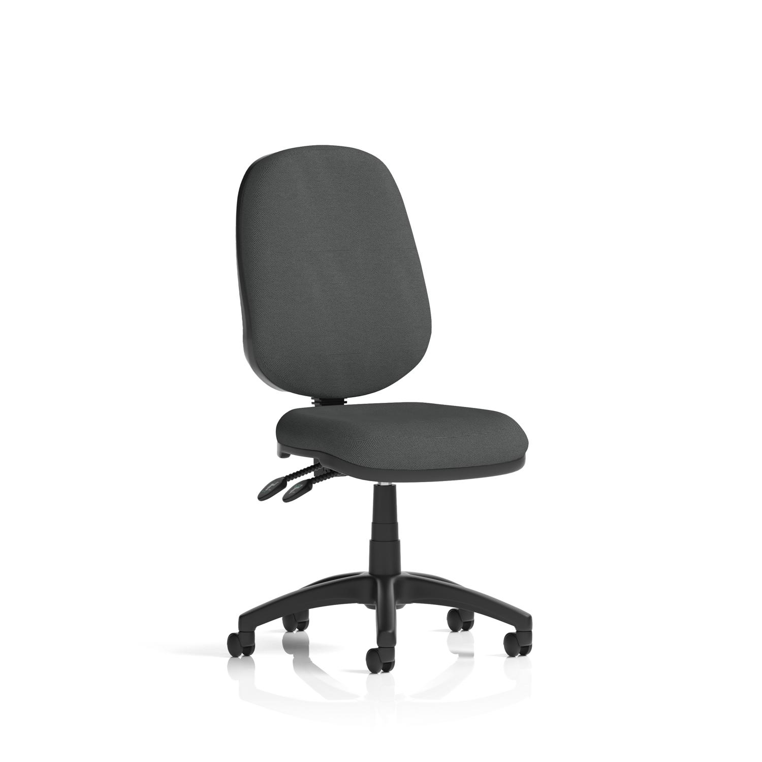 Eclipse Plus II Lever Task Operator Chair Bespoke Colour Back And Seat Quest Mussel