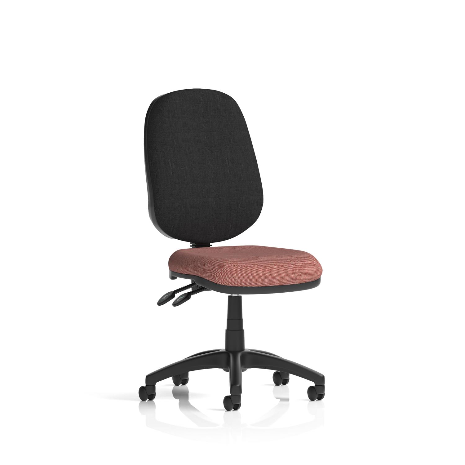 Eclipse Plus II Lever Task Operator Chair Bespoke Colour Seat Rivet Forge