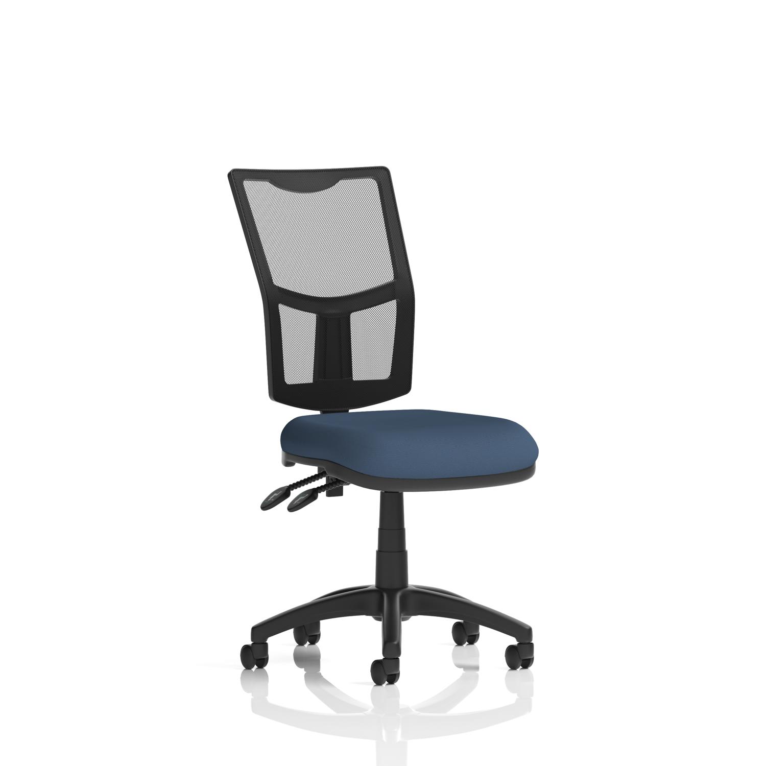 Eclipse Plus II Lever Task Operator Chair Mesh Back Bespoke Colour Seat Quest Whelk