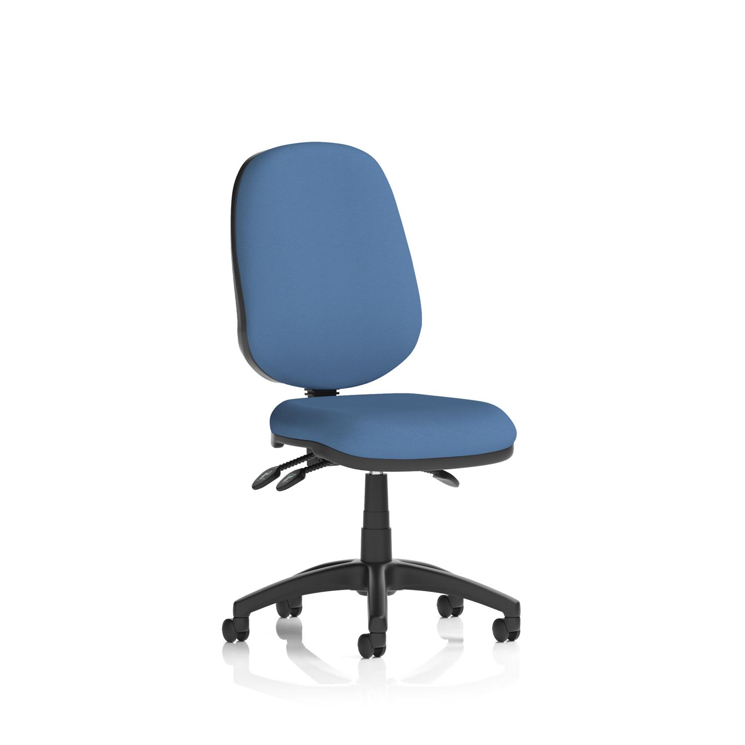 Eclipse Plus III Lever Task Operator Chair Bespoke Colour Back And Seat Quest Limpet