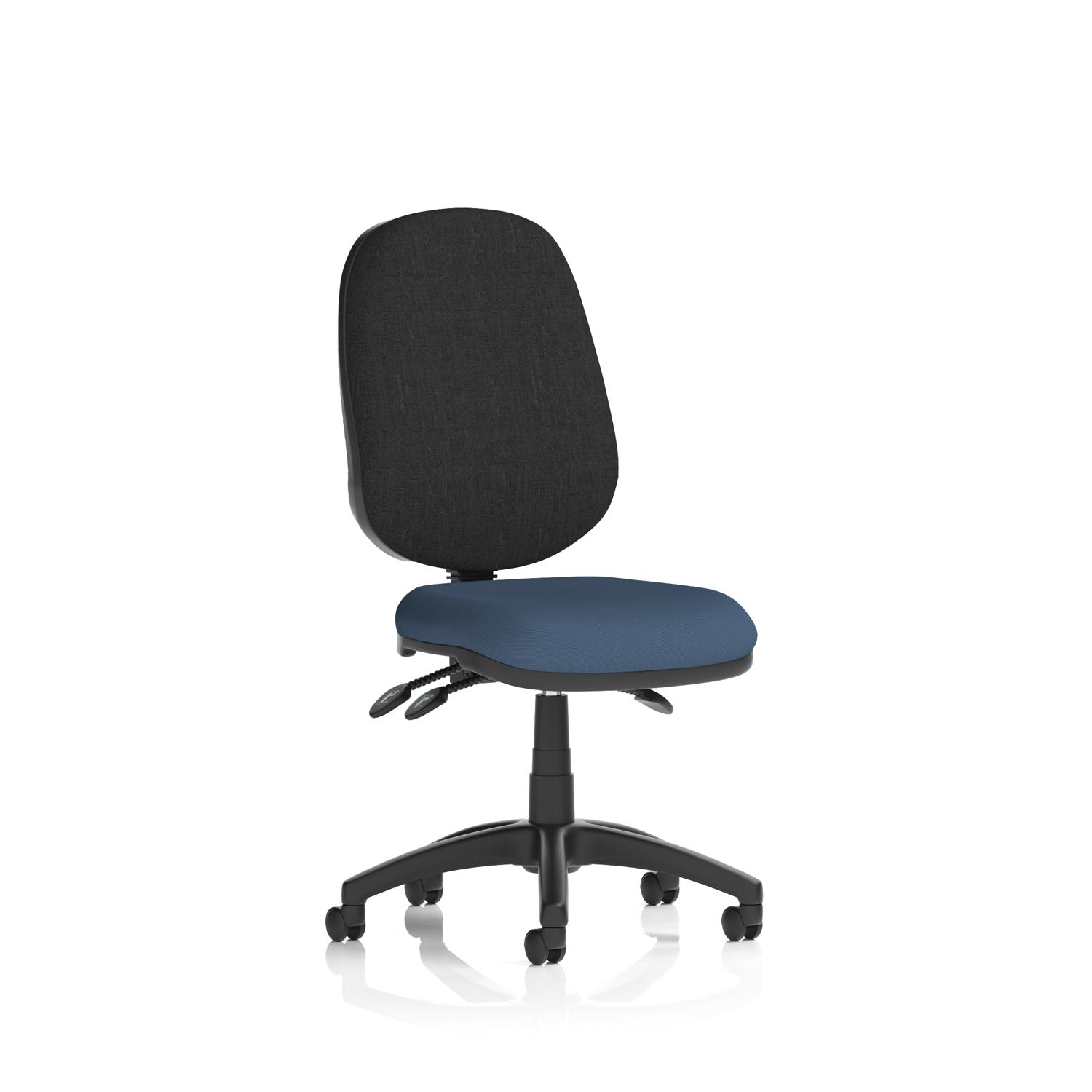 Eclipse Plus III Lever Task Operator Chair Bespoke Colour Seat Quest Whelk
