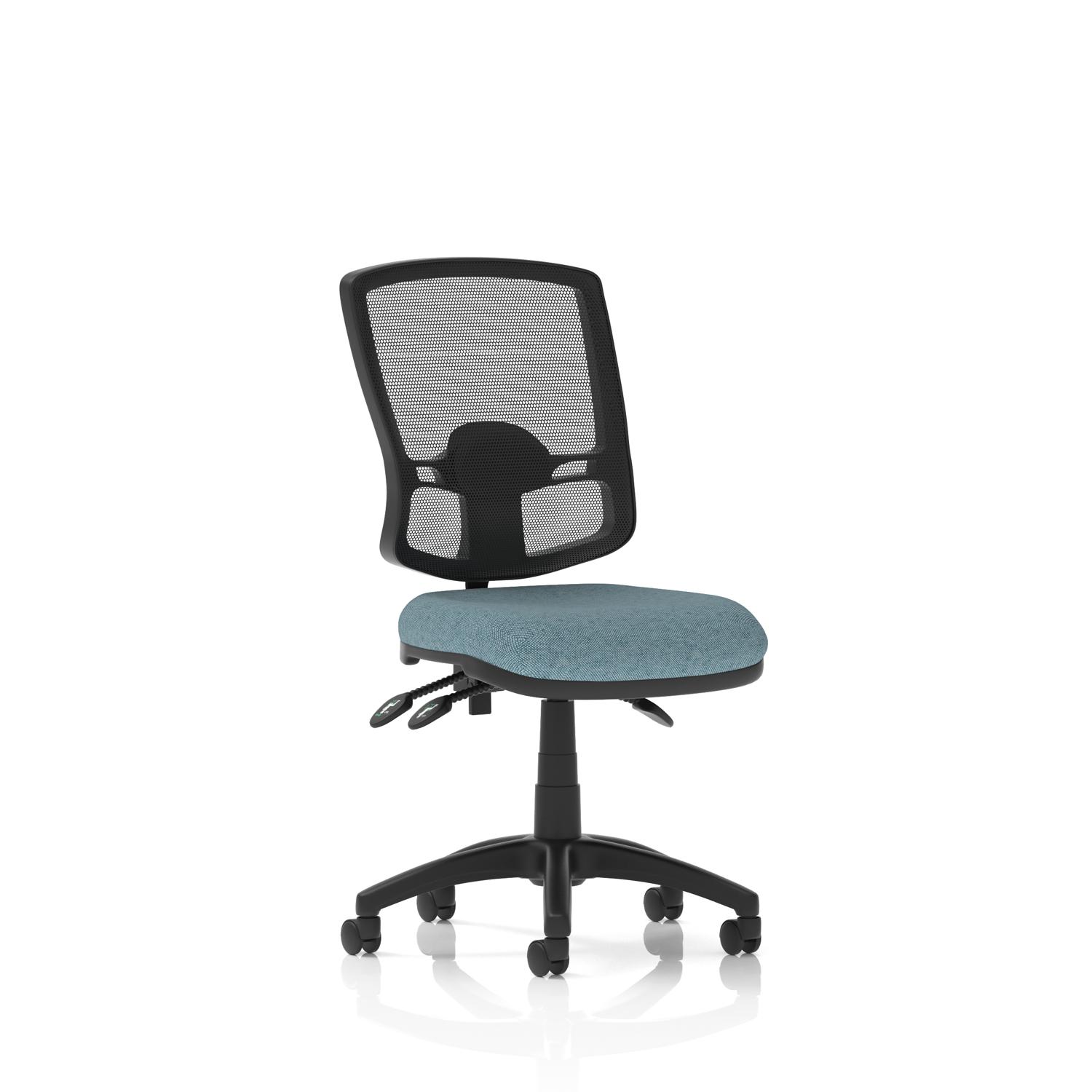 Eclipse Plus III Lever Task Operator Chair Deluxe Mesh Back Bespoke Colour Seat Rivet Quench