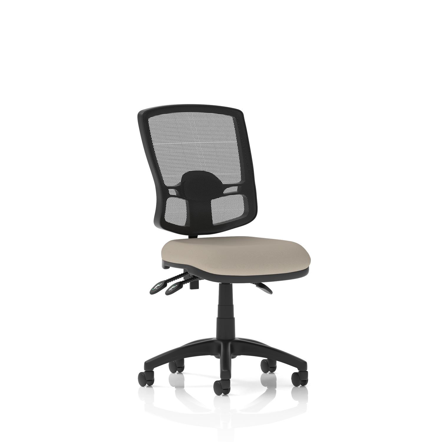 Eclipse Plus III Lever Task Operator Chair Deluxe Mesh Back Bespoke Colour Seat Quest Salt