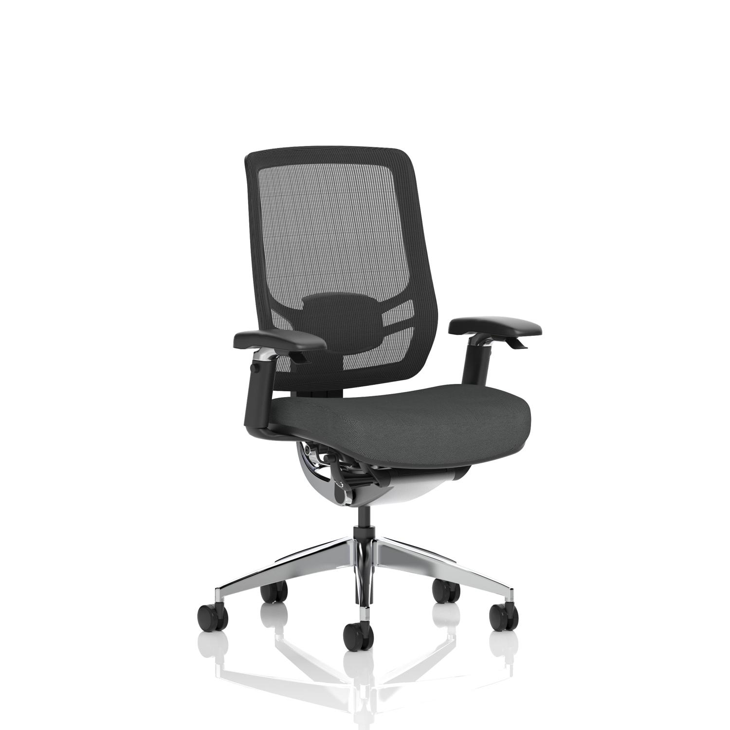 Ergo Click Mesh Back Bespoke Colour Seat Quest Mussel