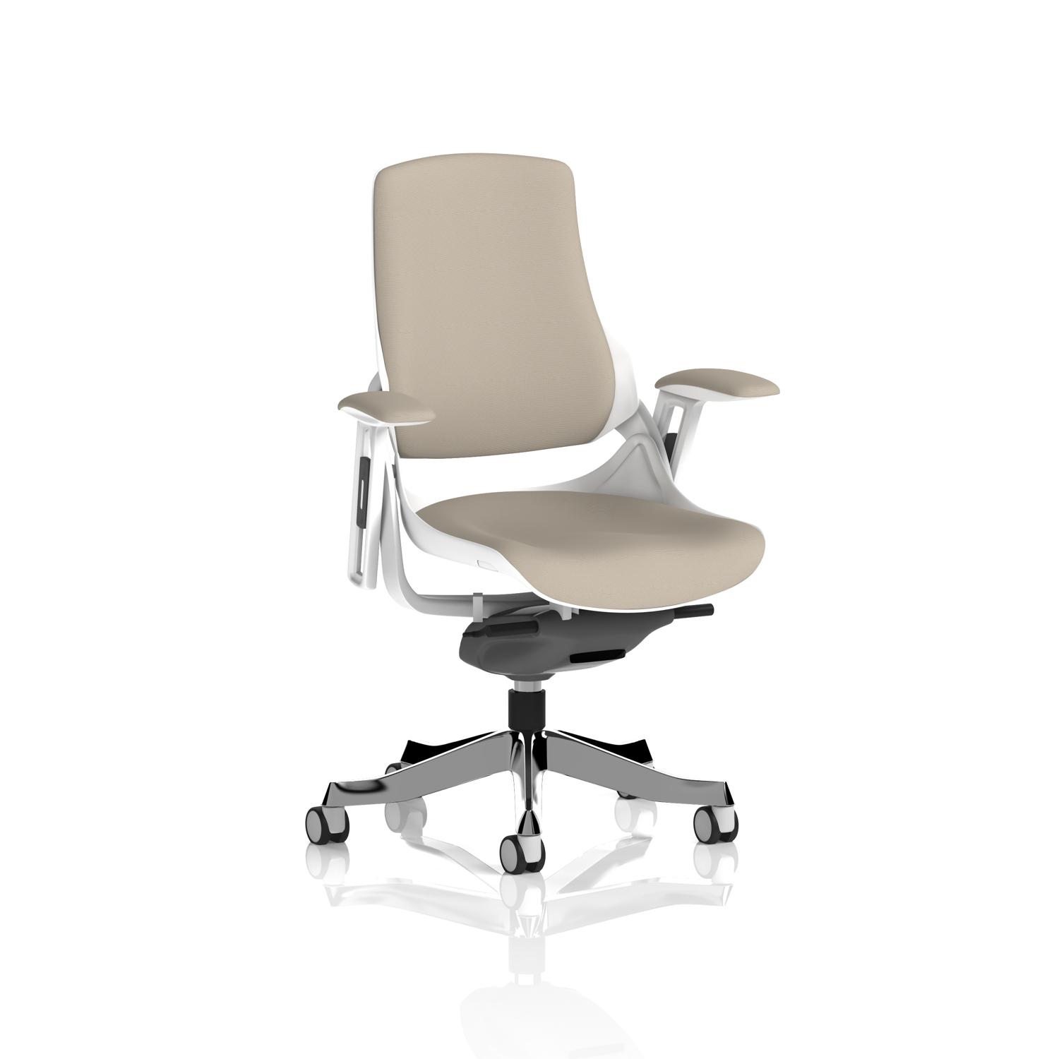 Zure White Shell Bespoke Colour Back And Seat Quest Salt