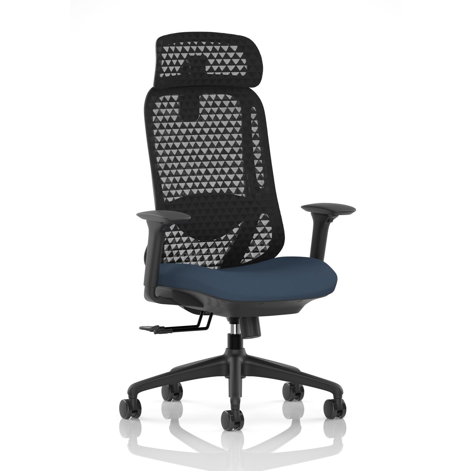 Prism Mesh Back Chair With Height Adjustable Arms with Headrest Bespoke Colour Seat Quest Whelk Prism Mesh Back Chair With Height Adjustable Arms with Headrest Bespoke Colour Seat Quest Whelk