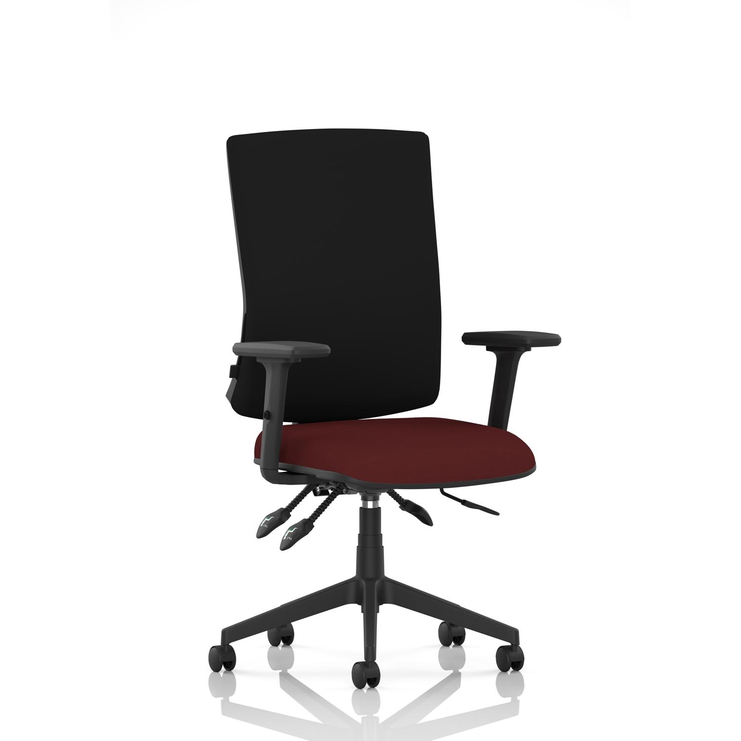 Orlena High Back Task Operator Chair With Arms Bespoke Colour Seat Ginseng Chilli Orlena High Back Task Operator Chair With Arms Bespoke Colour Seat Ginseng Chilli