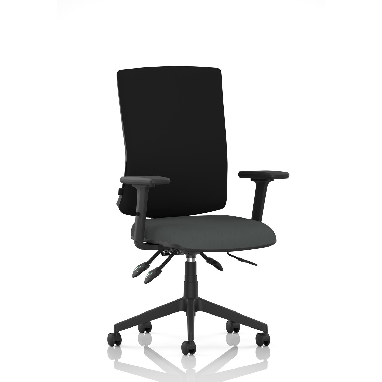 Orlena High Back Task Operator Chair With Arms Bespoke Colour Seat Quest Mussel Orlena High Back Task Operator Chair With Arms Bespoke Colour Seat Quest Mussel