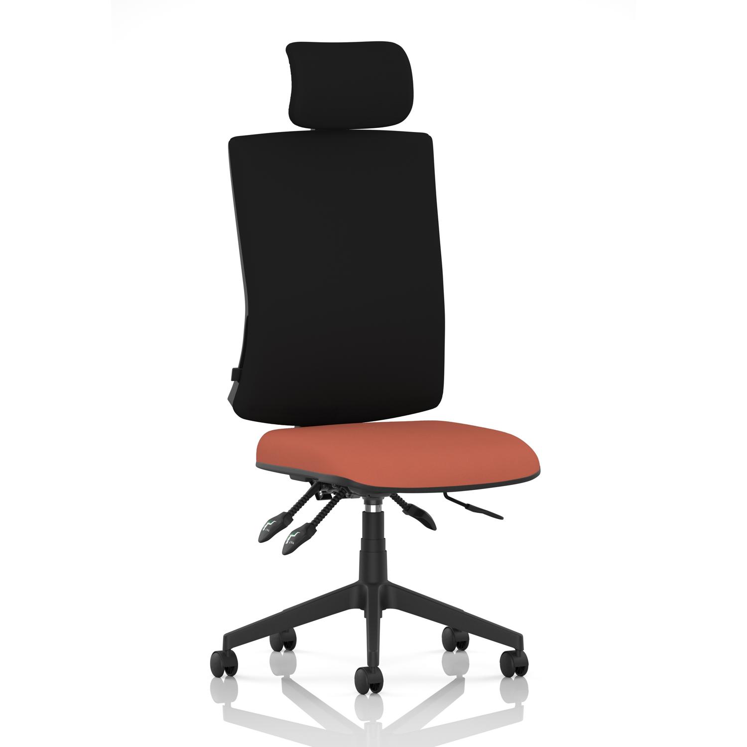 Orlena High Back Task Operator Chair With Headrest Bespoke Colour Seat Quest Crab Orlena High Back Task Operator Chair With Headrest Bespoke Colour Seat Quest Crab