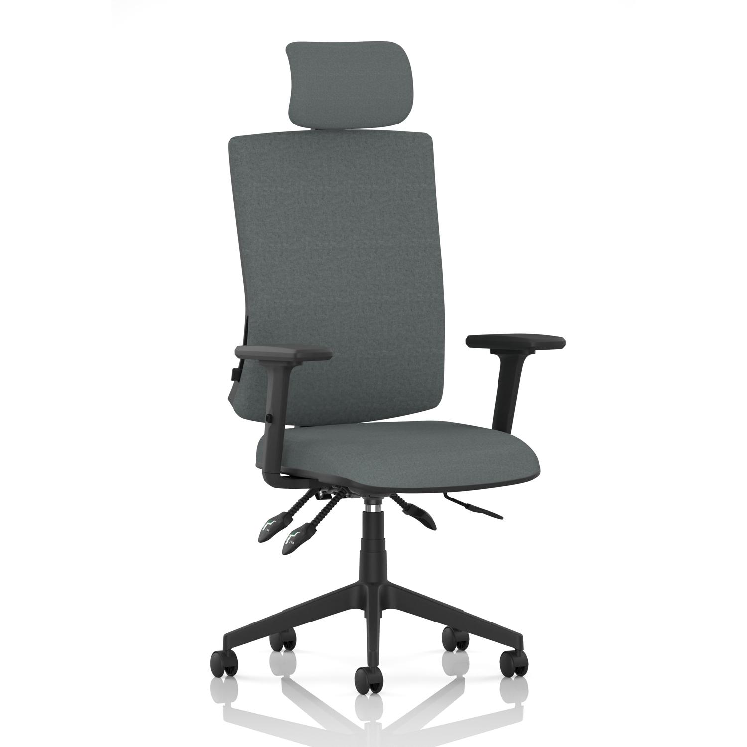 Orlena High Back Task Operator Chair With Arms And Headrest Bespoke Colour Back And Seat Rivet Tensile Orlena High Back Task Operator Chair With Arms And Headrest Bespoke Colour Back And Seat Rivet Tensile