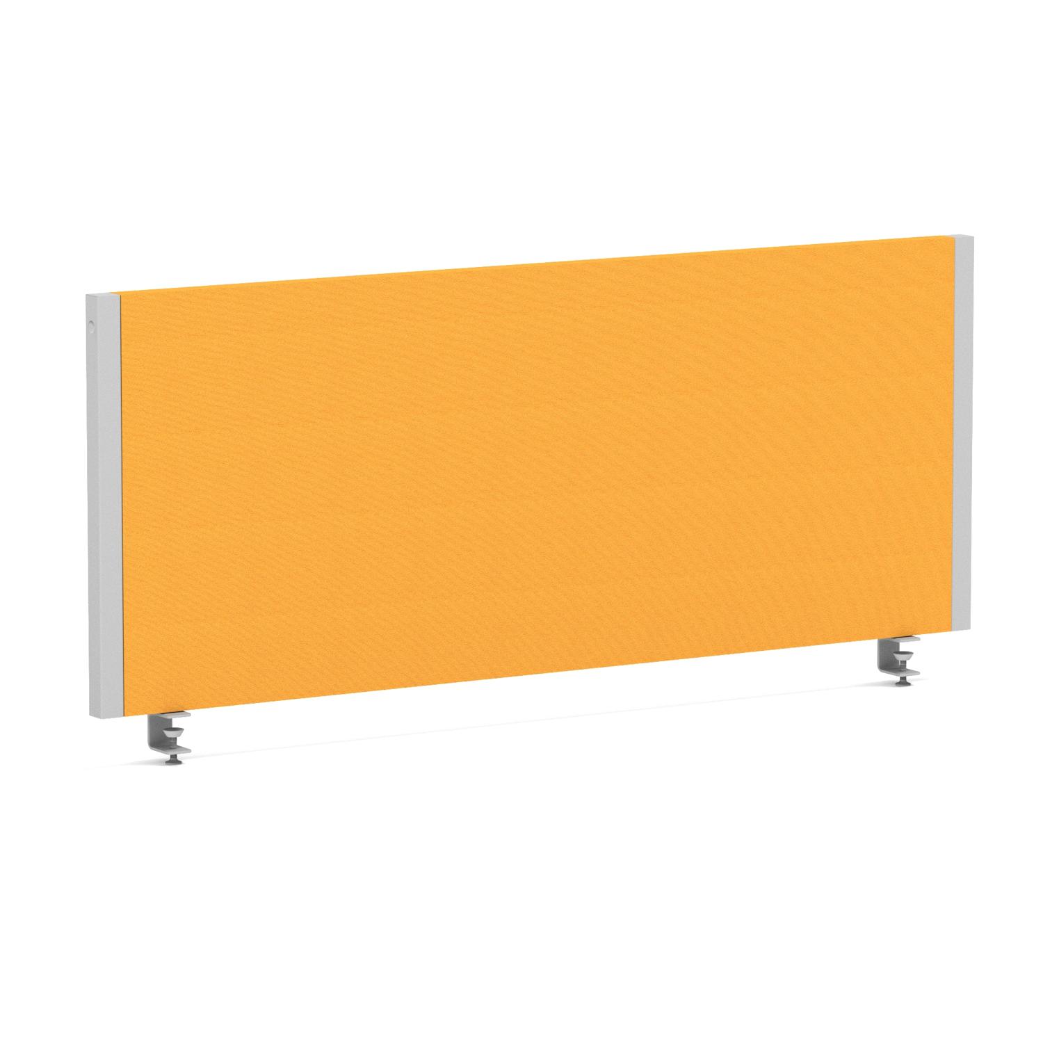 Impulse/Evolve Plus Bench Screen 1000 Silver Frame Bespoke Senna Yellow Fabric Impulse/Evolve Plus Bench Screen 1000 Silver Frame Bespoke Senna Yellow Fabric