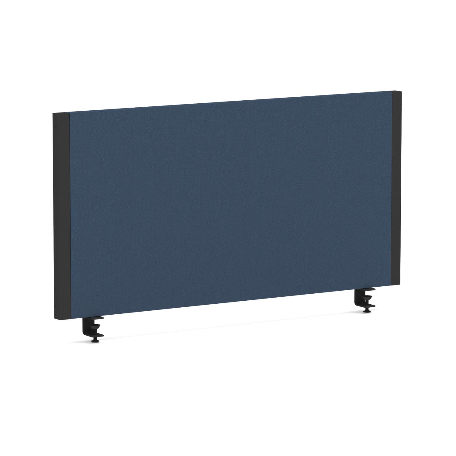 Impulse/Evolve Plus Bench Screen 800 Black Frame Bespoke Quest Whelk Fabric