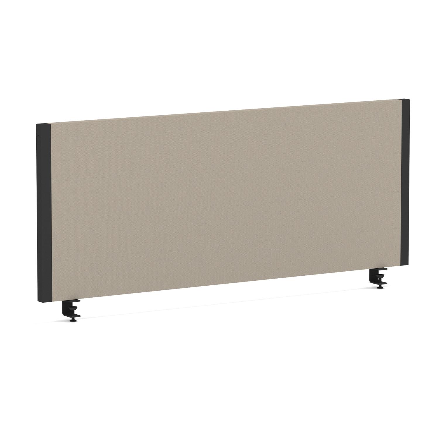 Impulse/Evolve Plus Bench Screen 1000 Black Frame Bespoke Quest Salt Fabric