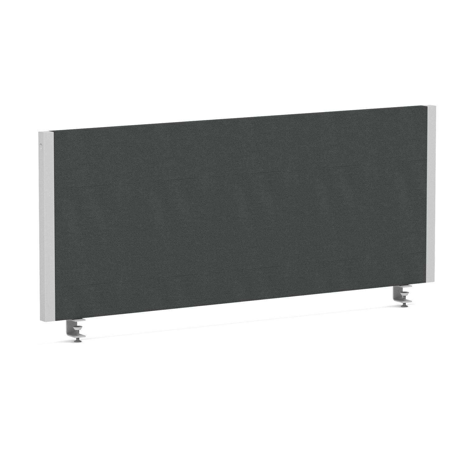 Impulse/Evolve Plus Bench Screen 1000 Silver Frame Bespoke Quest Mussel Fabric