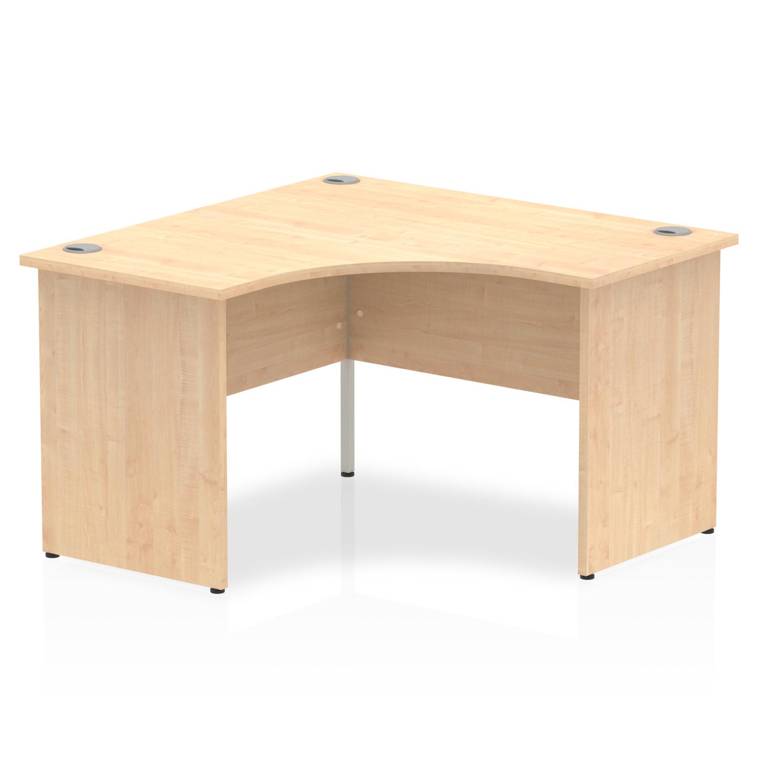 Impulse 1200mm Panel End Corner Desk (Maple)