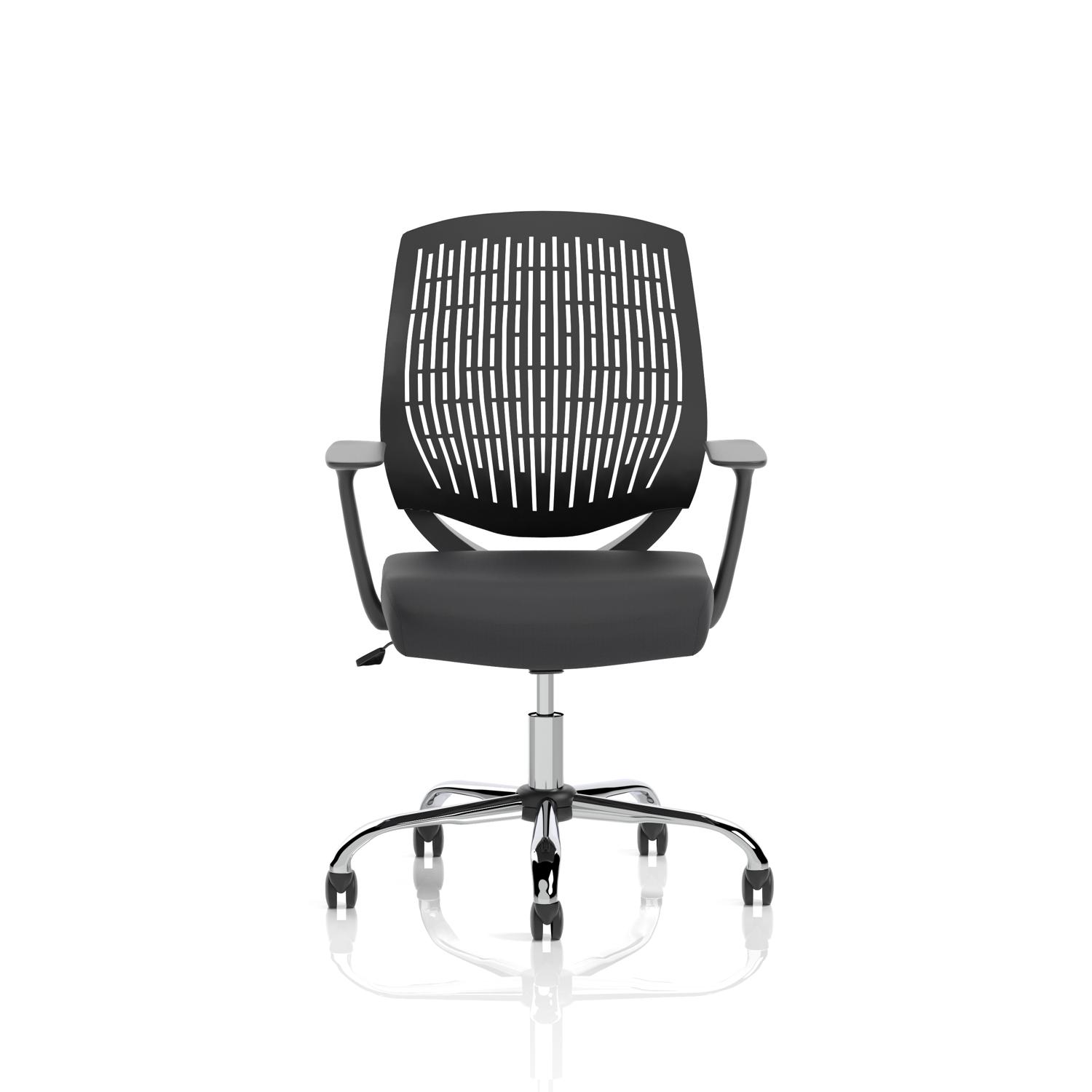 Dura With Arms Black Back Black Seat