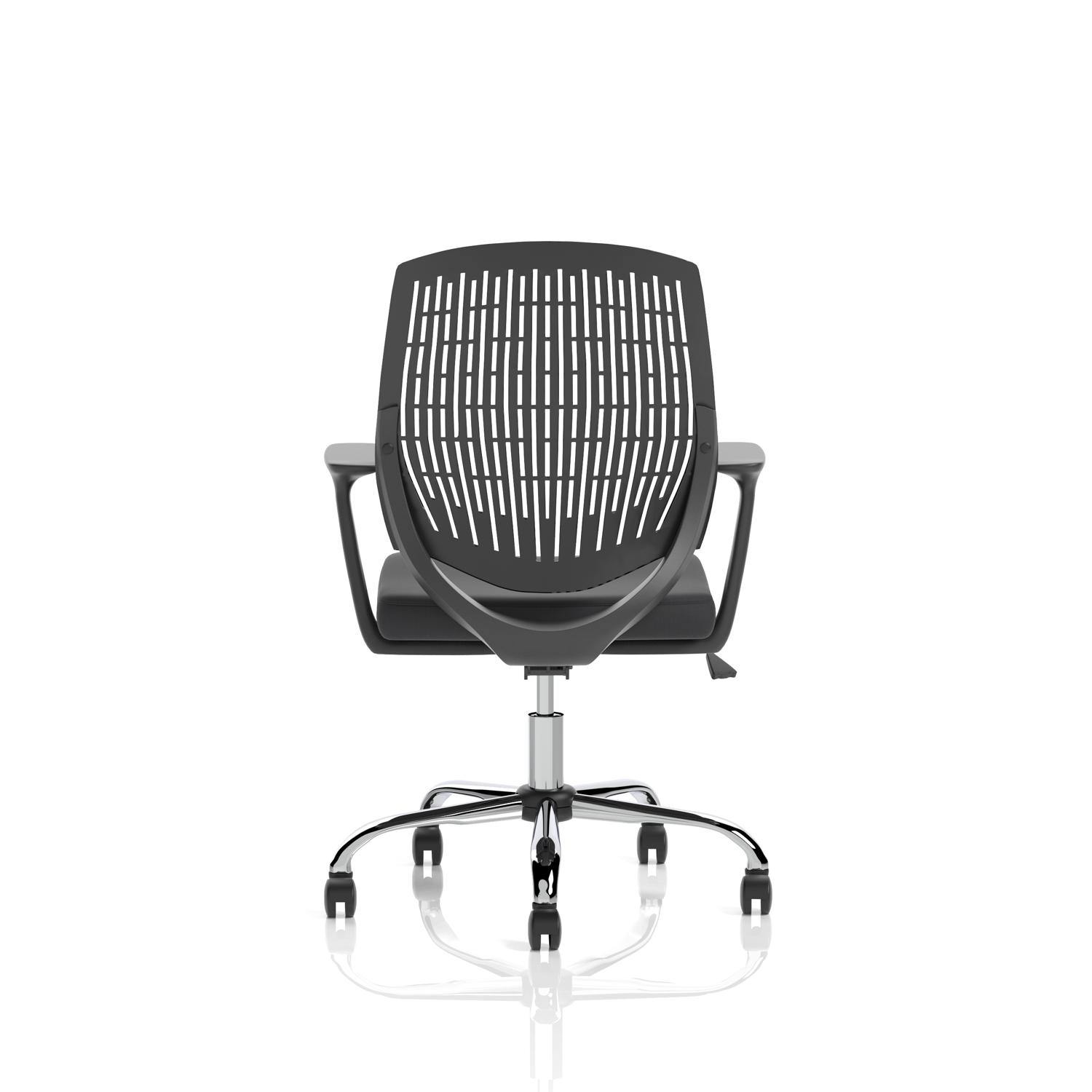 Dura With Arms Black Back Black Seat