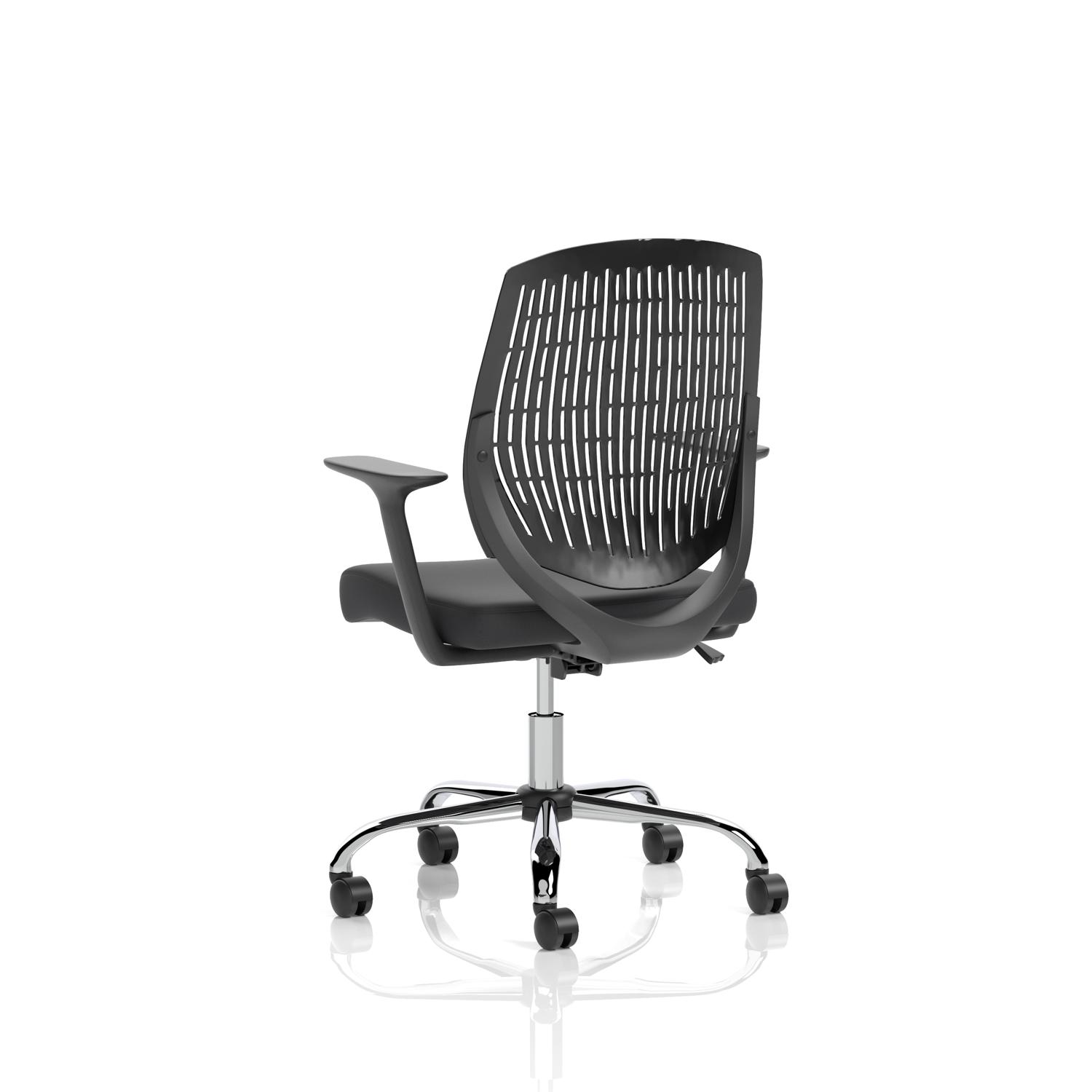 Dura With Arms Black Back Black Seat