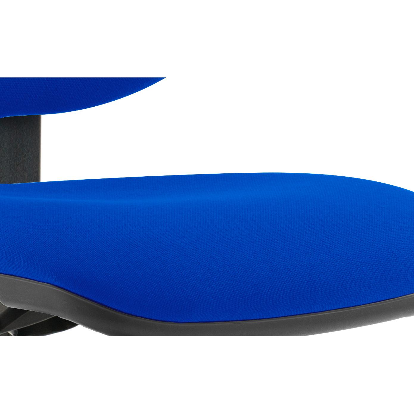 Eclipse Plus II Lever Task Operator Chair Blue Eclipse Plus II Lever Task Operator Chair Blue
