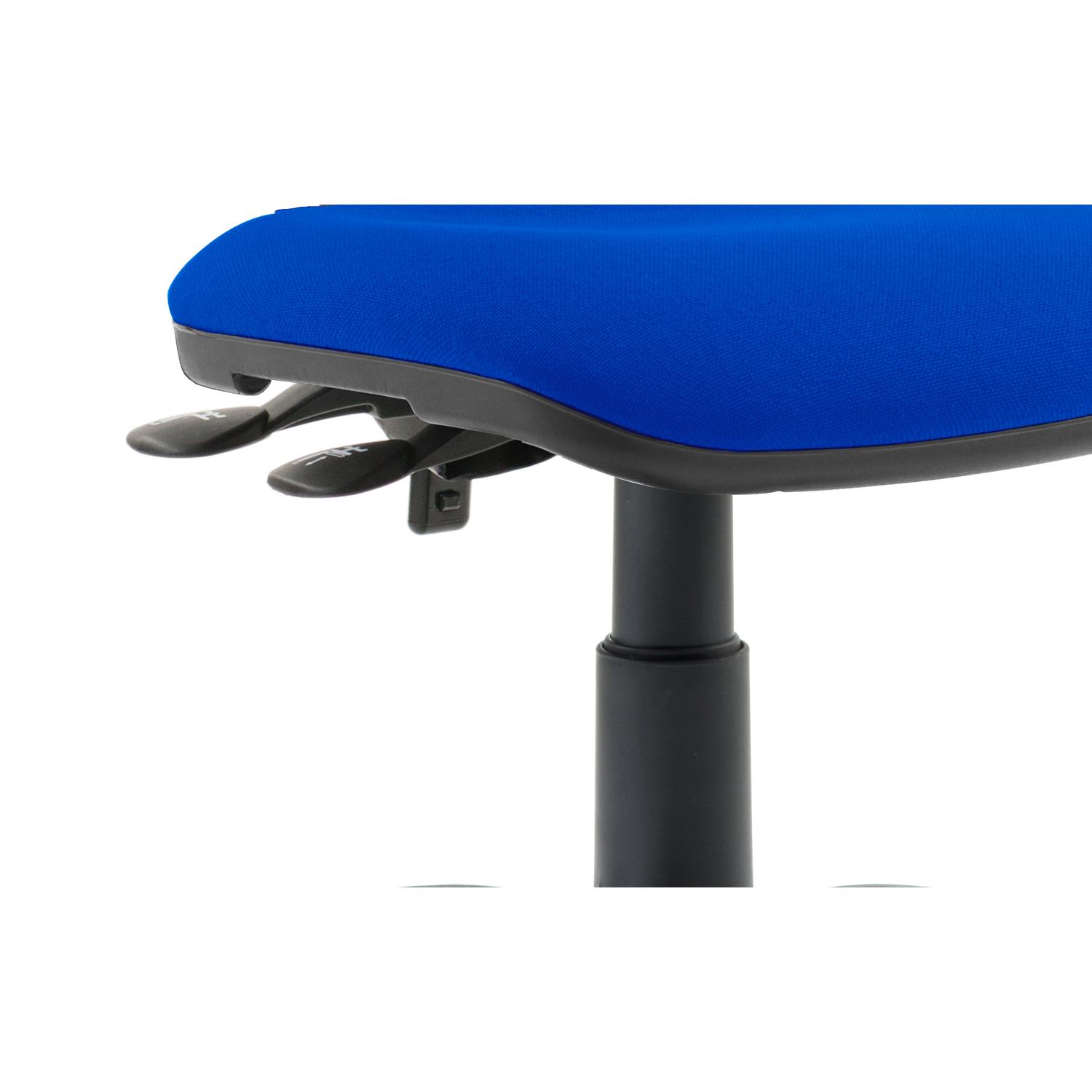 Eclipse Plus II Lever Task Operator Chair Blue Eclipse Plus II Lever Task Operator Chair Blue